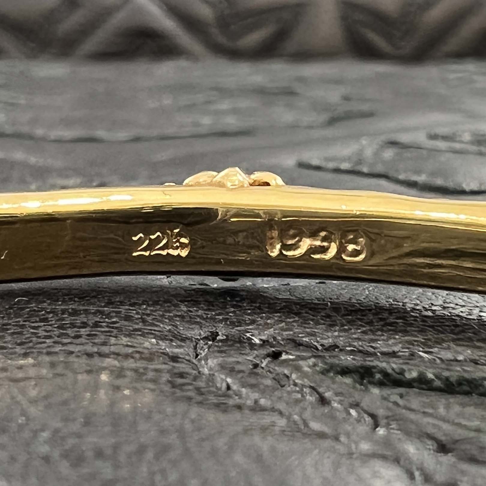 CHROME HEARTS 22K SBT BAND Bangle クロムハーツ 22K SBTバンド