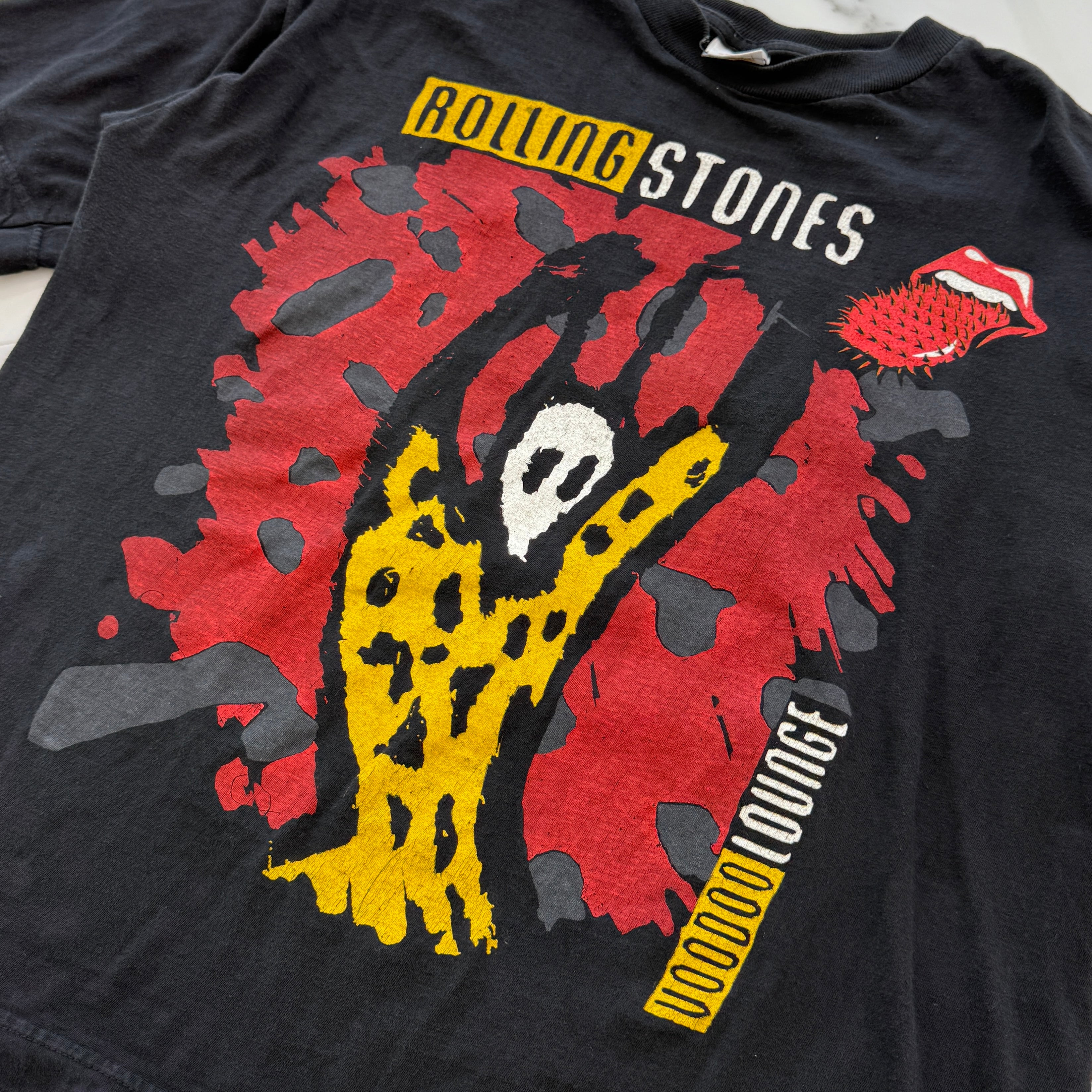 Vintage 90's The Rolling Stones "Voodoo Lounge Tour 1995" S/S Tee Size L 90's ローリング・ストーンズ "ブードゥー ツアー 1995" Tシャツ サイズL