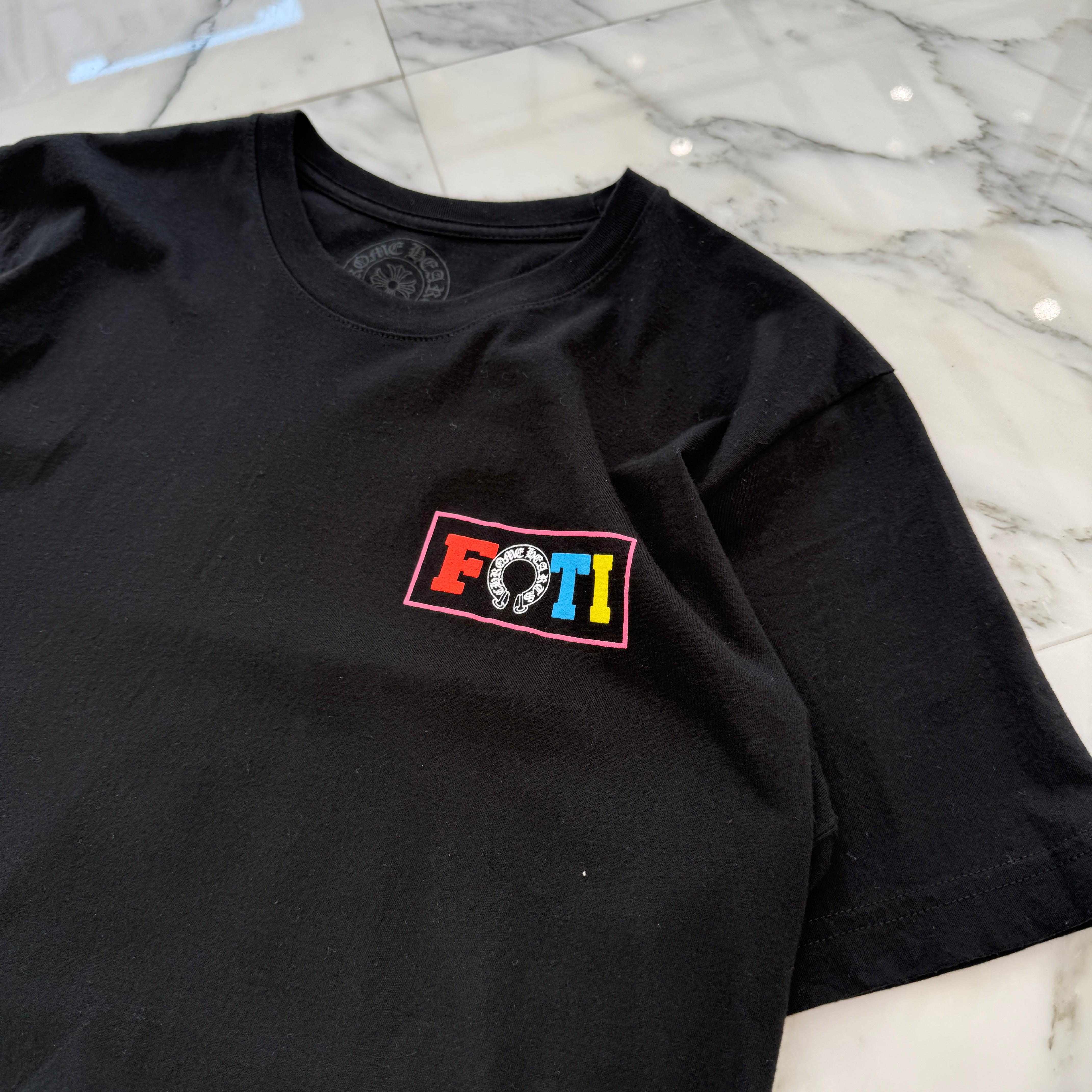 CHROME HEARTS 2023SS FOTI Rainbow Family Tee Size L クロムハーツ フォティ レインボー ファミリー Tシャツ サイズL