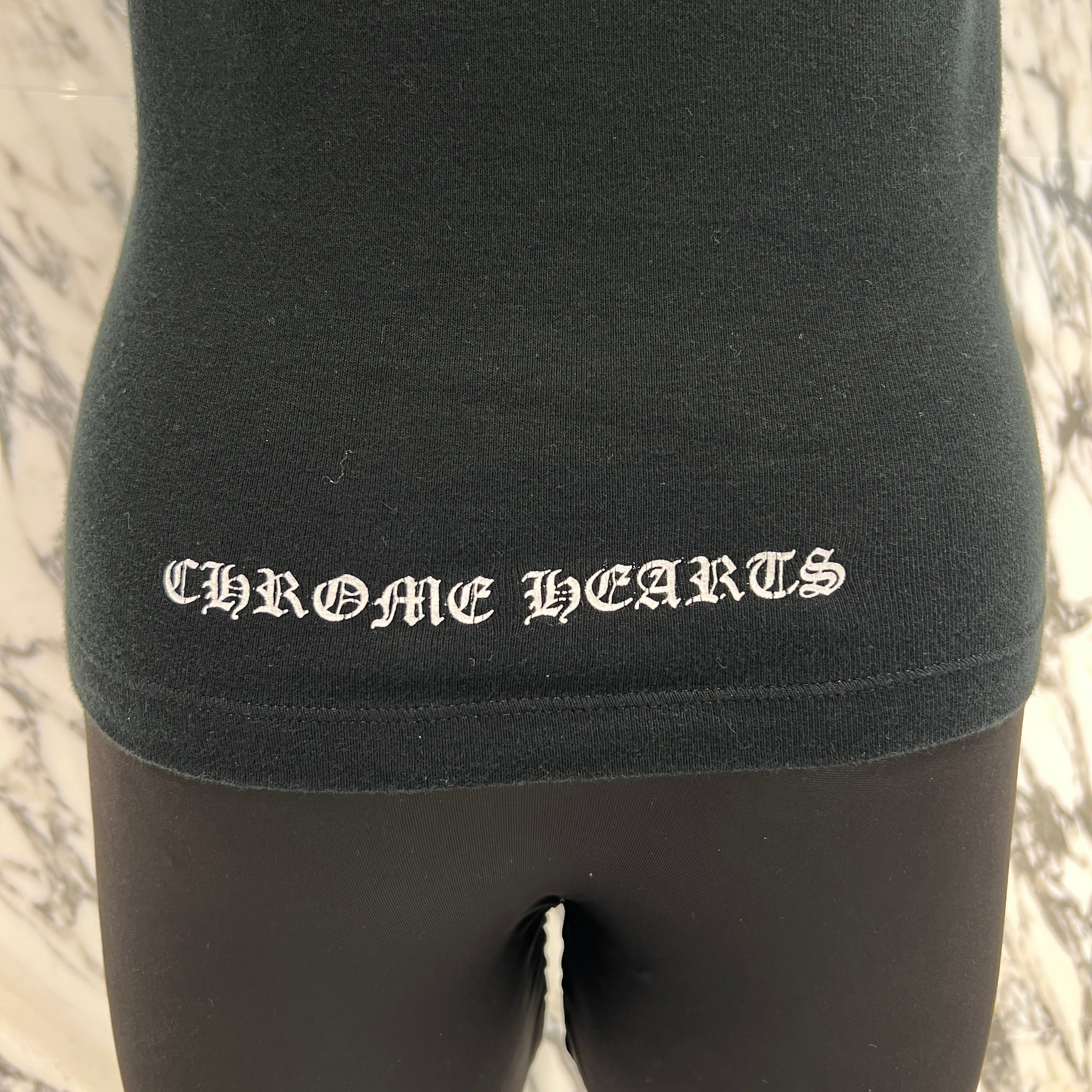 CHROME HEARTS Floral Cross Print Tank Top Size ONE SIZE クロムハーツ フローラルクロス プリント タンクトップ サイズONE SIZE