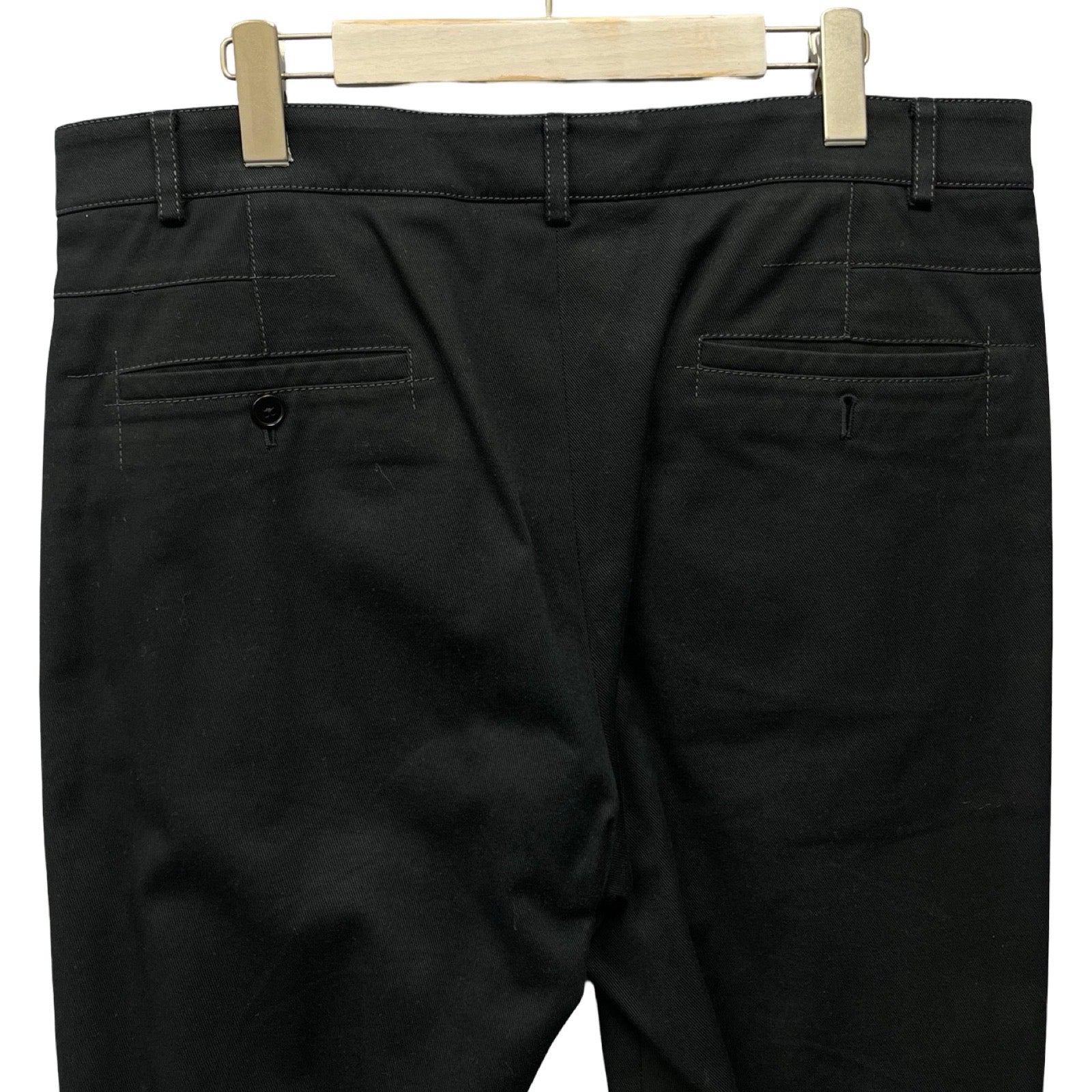 HERMES Cotton Stretch Chino Pants 165040H502 Size 46