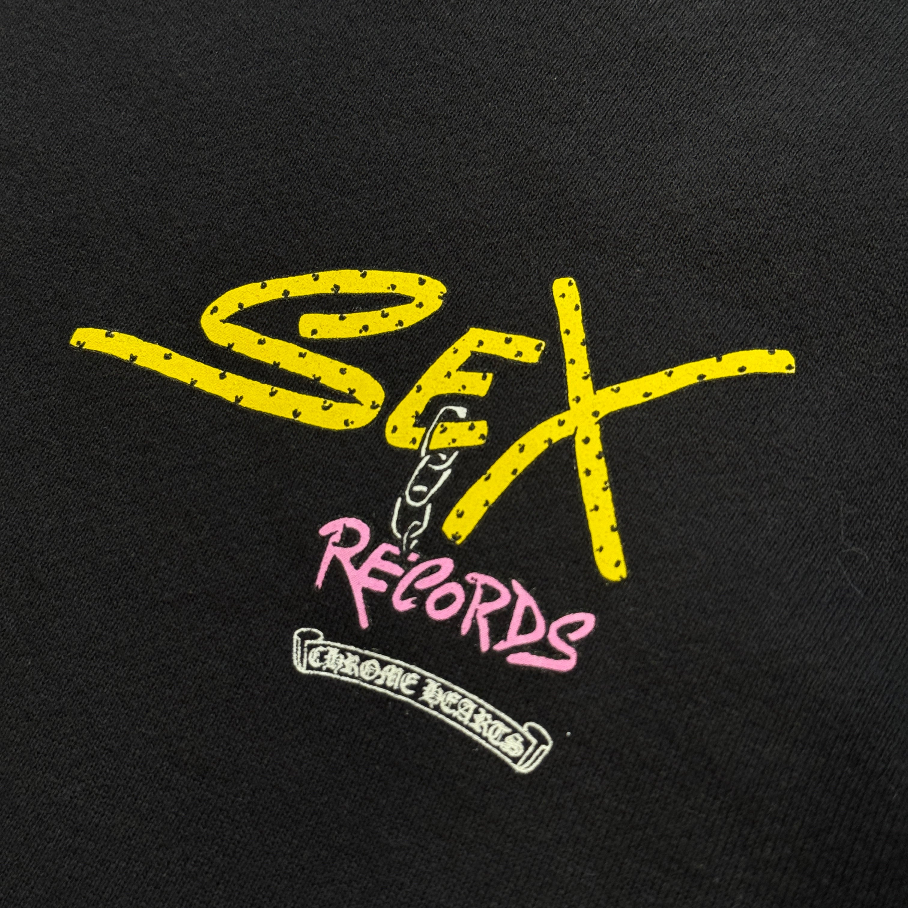 CHROME HEARTS×MATTY BOY Sex Records PPO Concept Pullover Hoodie Size L