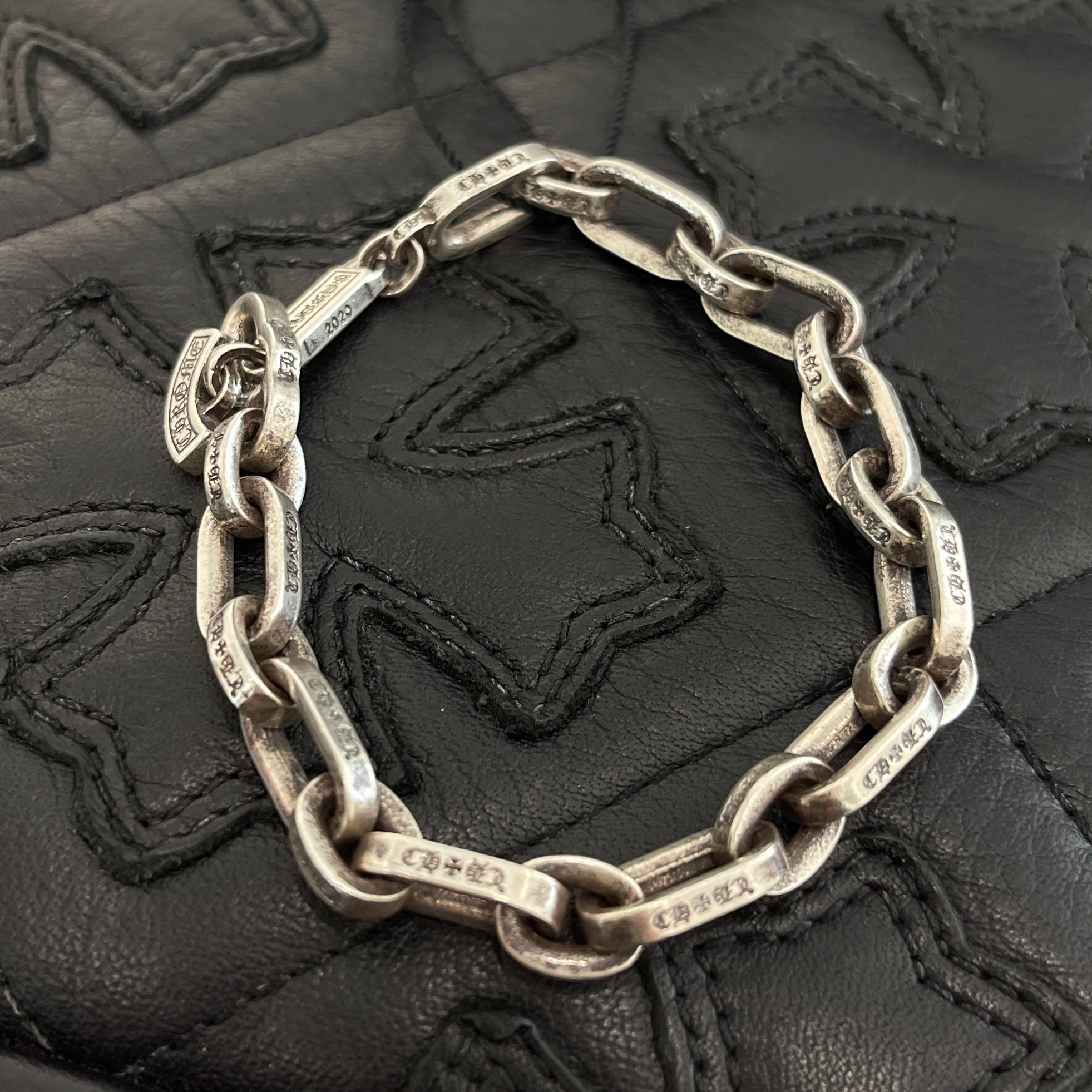CHROME HEARTS クロムハーツ ペーパーEチェーン ブレスレット CHROME HEARTS クロムハーツ ペーパー E チェーン ブレスレット