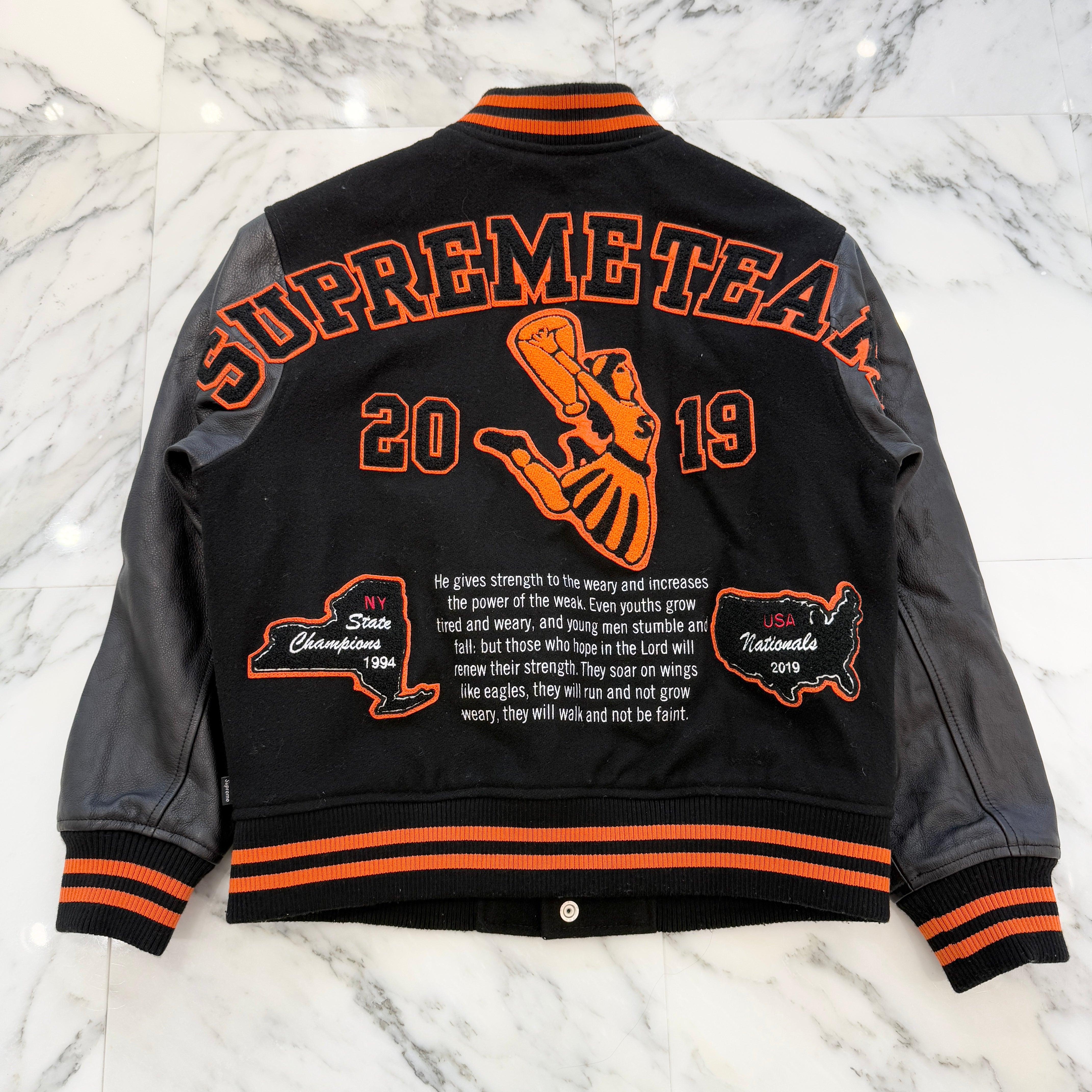 Supreme 2019AW Team Varsity Jacket Size S シュプリーム チーム ヴァーシティー ジャケット サイズS