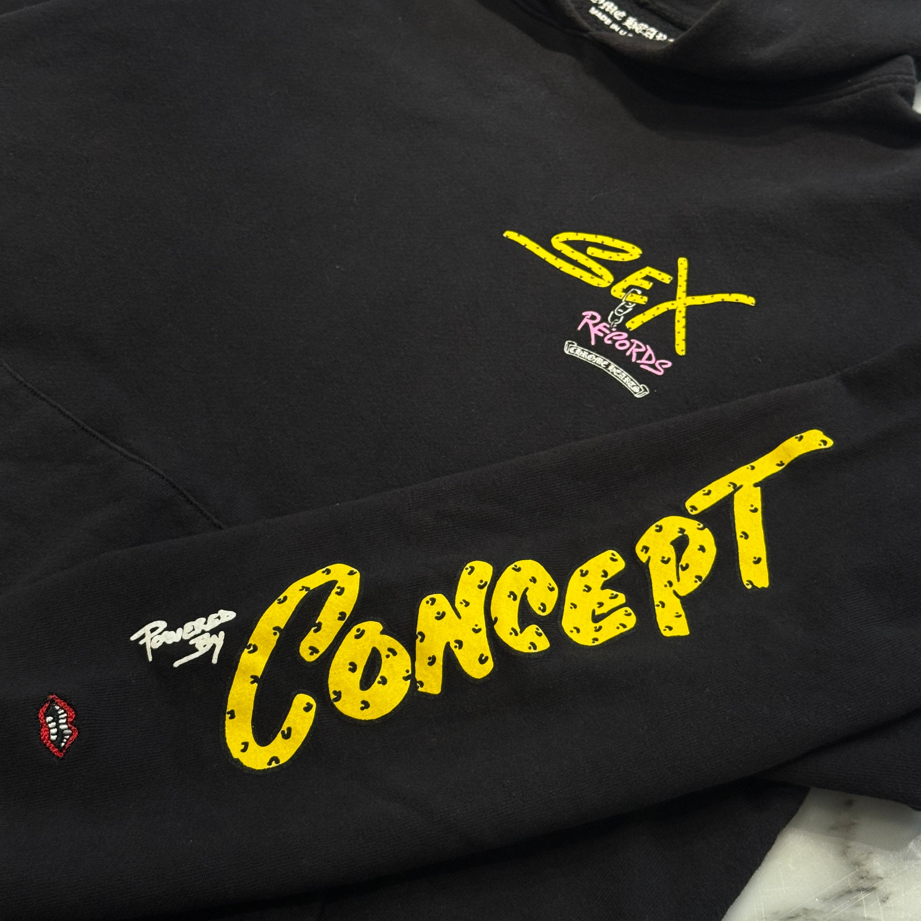 CHROME HEARTS×MATTY BOY Sex Records PPO Concept Pullover Hoodie Size L