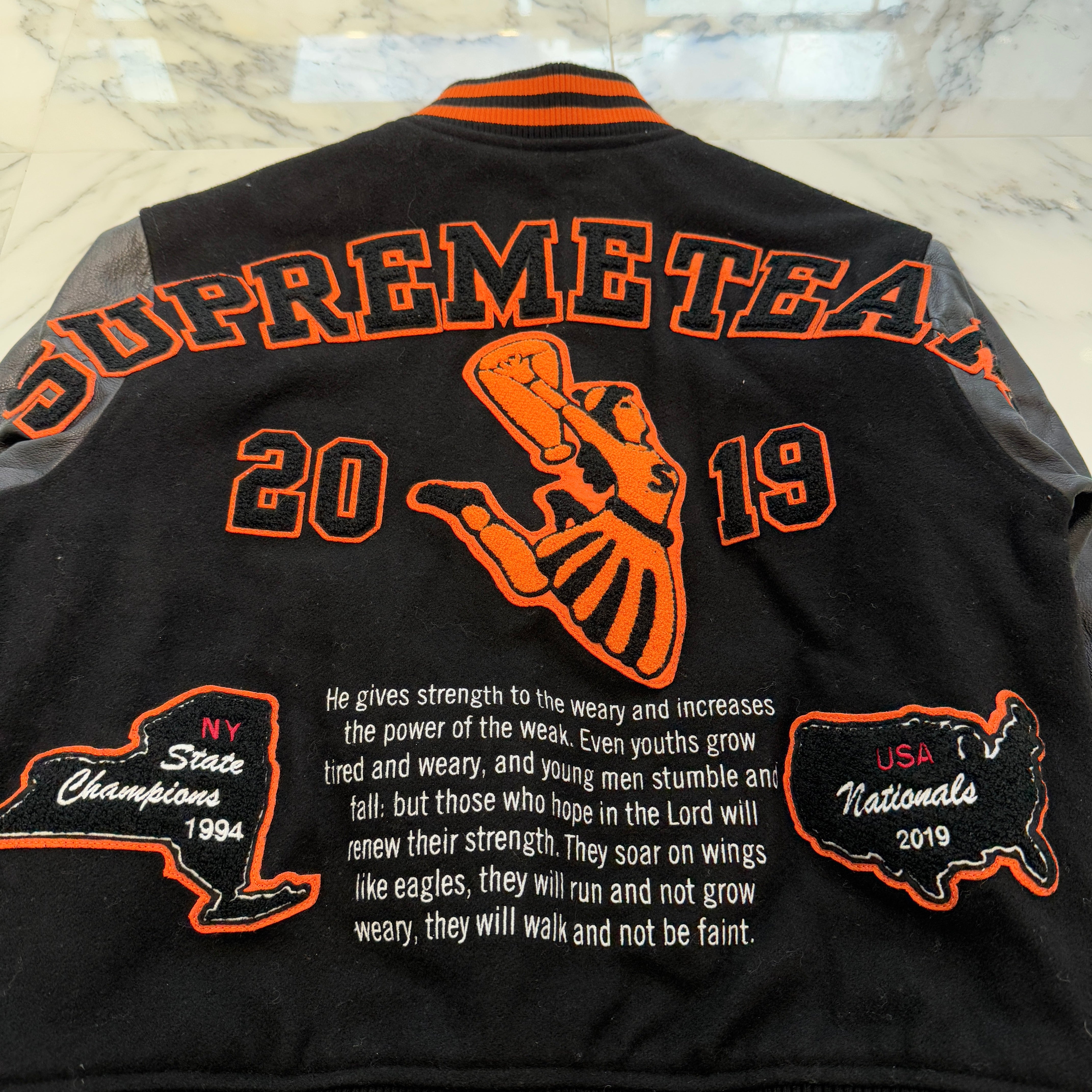 Supreme 2019AW Team Varsity Jacket Size S シュプリーム チーム ヴァーシティー ジャケット サイズS