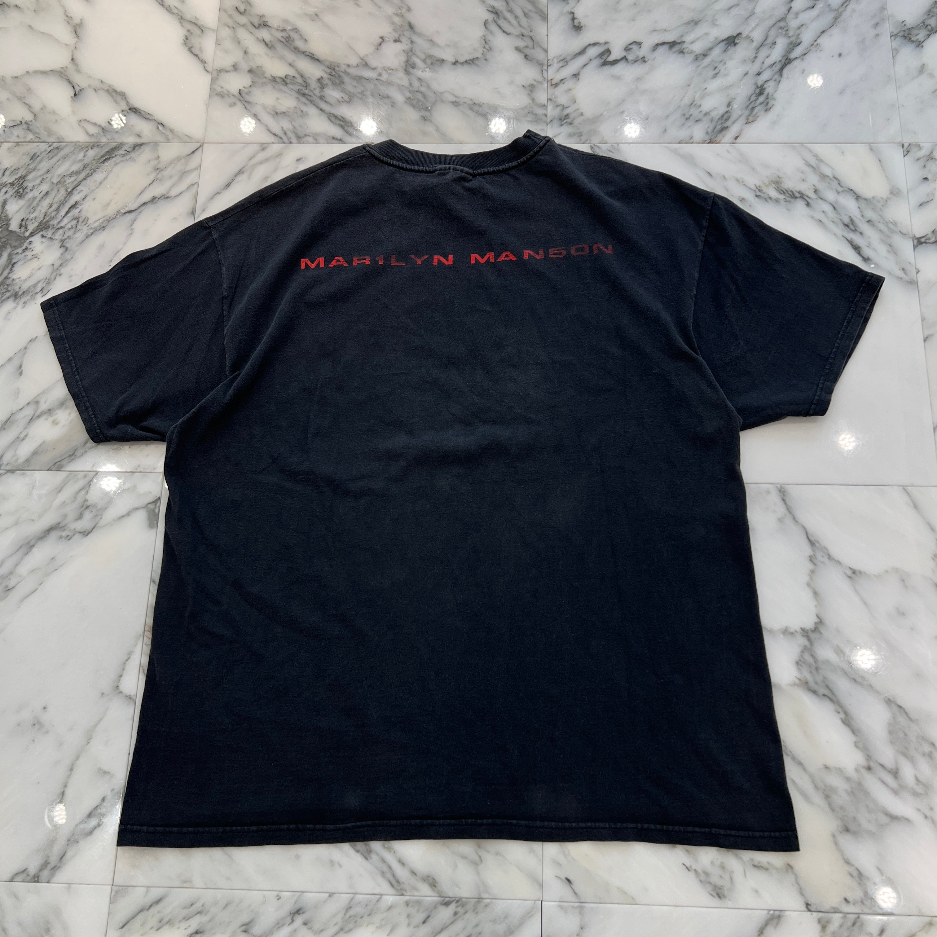 Vintage 90's Marilyn Manson "GOD IS IN THE TV" Winterland S/S Tee Size L 90's マリリン・マンソン "ゴッドイズインザTV" ウィンターランド社製 Tシャツ サイズL