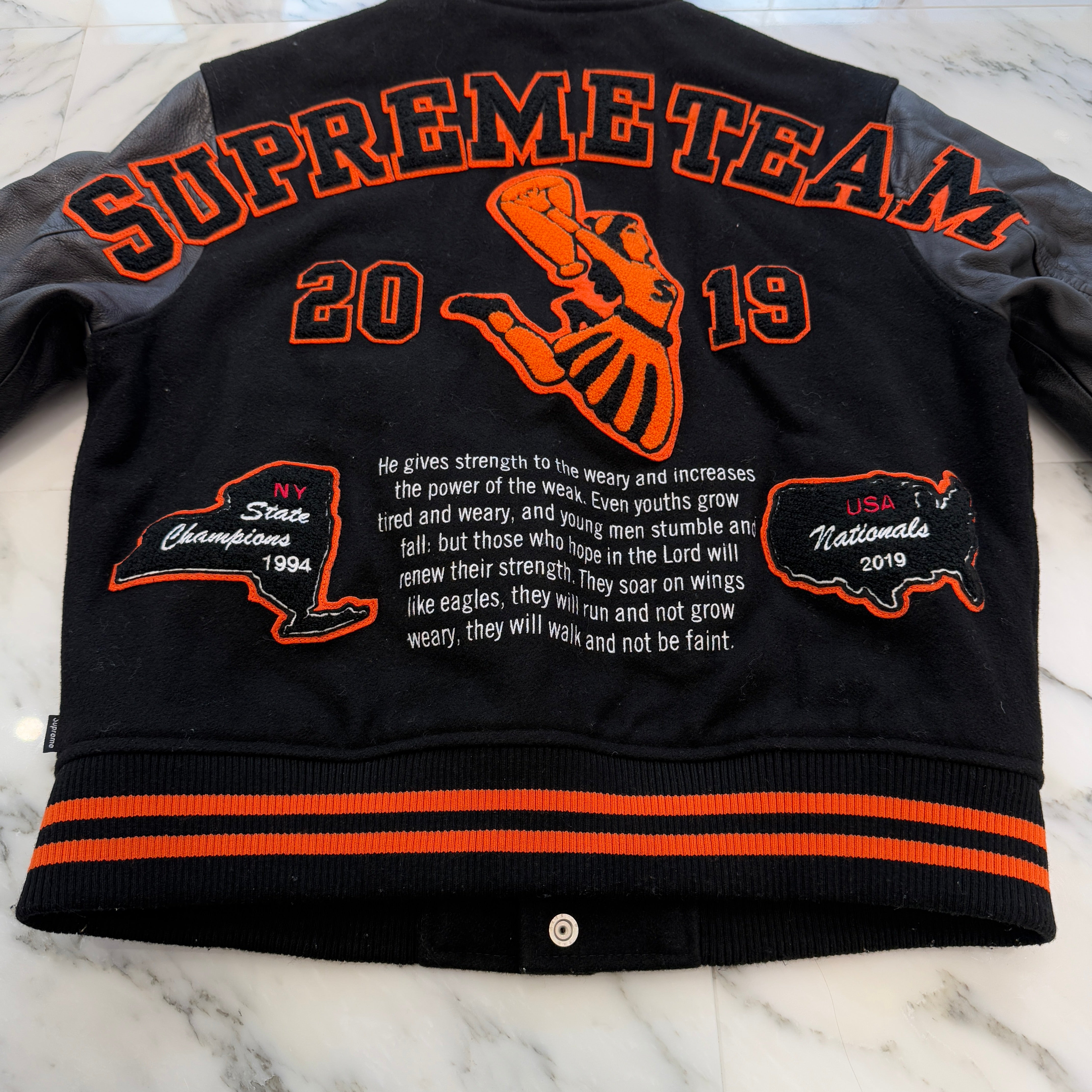 Supreme 2019AW Team Varsity Jacket Size S シュプリーム チーム ヴァーシティー ジャケット サイズS