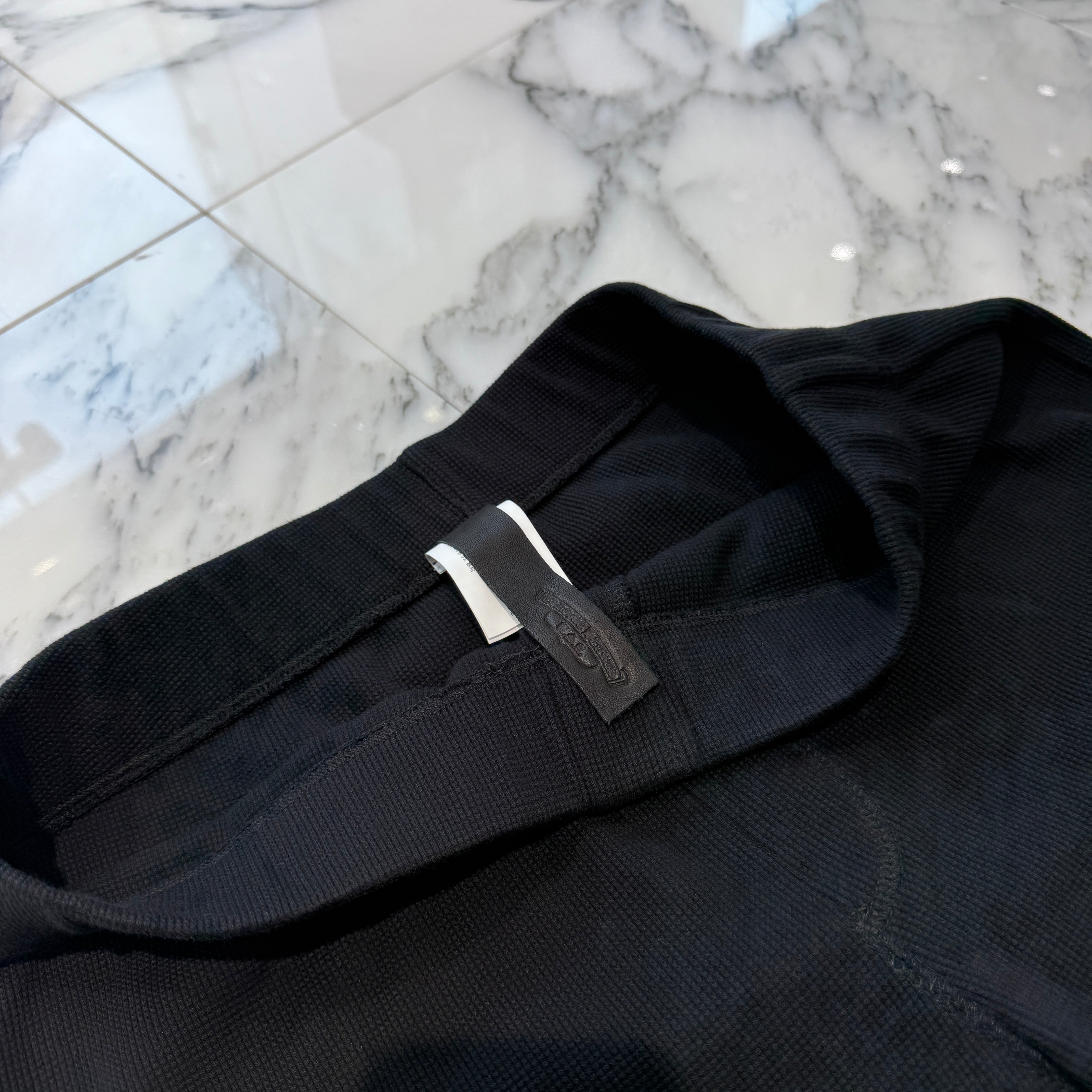 CHROME HEARTS Y NOT CH Logo Embroidery Thermal Long Pants Size M クロムハーツ ワイノット CHロゴ 刺繍 サーマル ロングパンツ サイズM