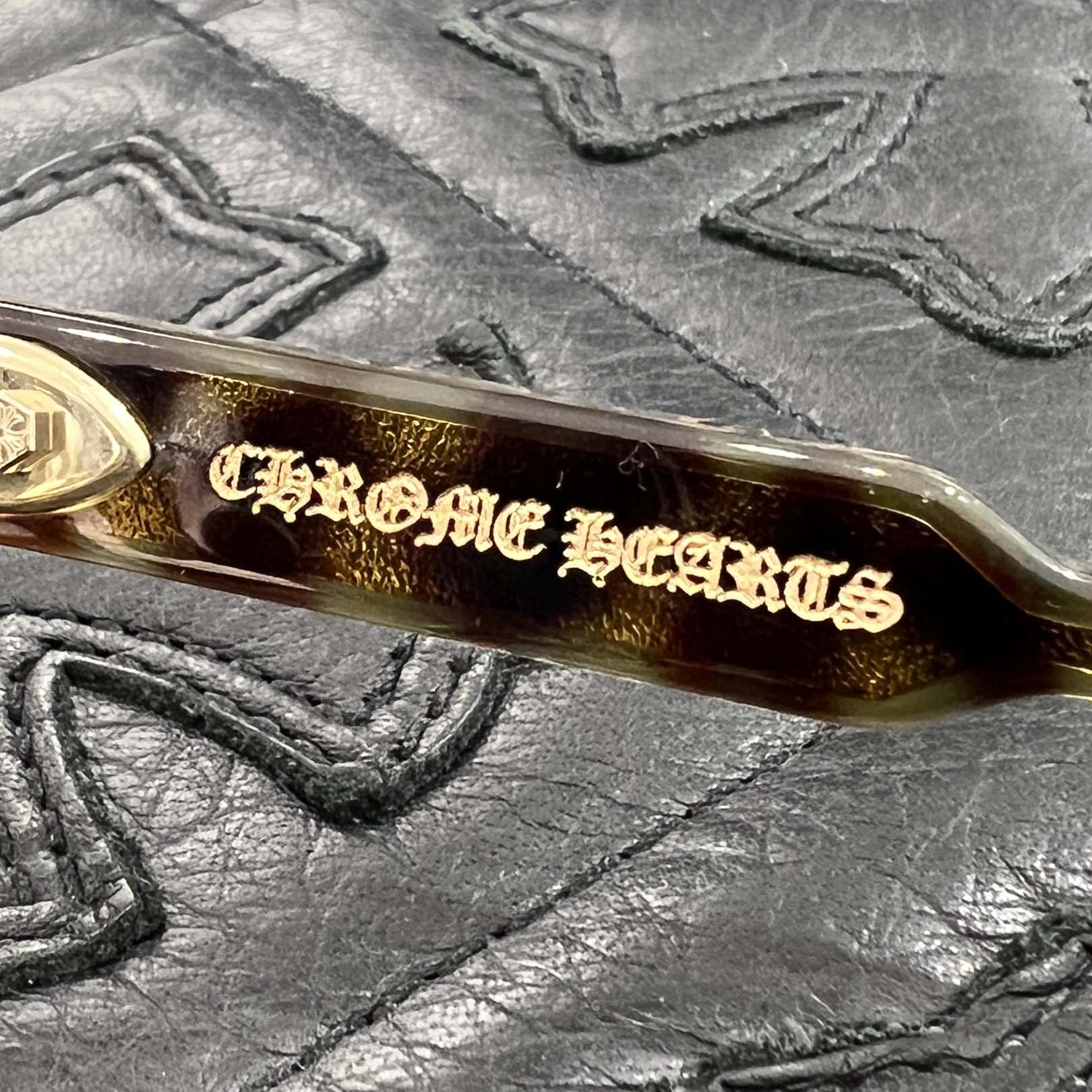 CHROME HEARTS Dingalong Linglong Sunglasses Size 49□24-147 クロムハーツ ディンガロンリンロン サングラス サイズ49□24-147