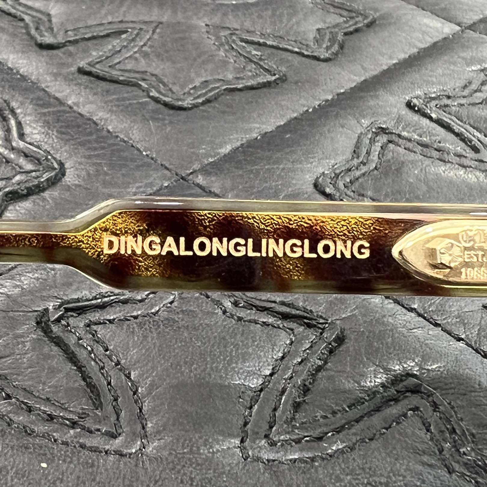 CHROME HEARTS Dingalong Linglong Sunglasses Size 49□24-147 クロムハーツ ディンガロンリンロン サングラス サイズ49□24-147