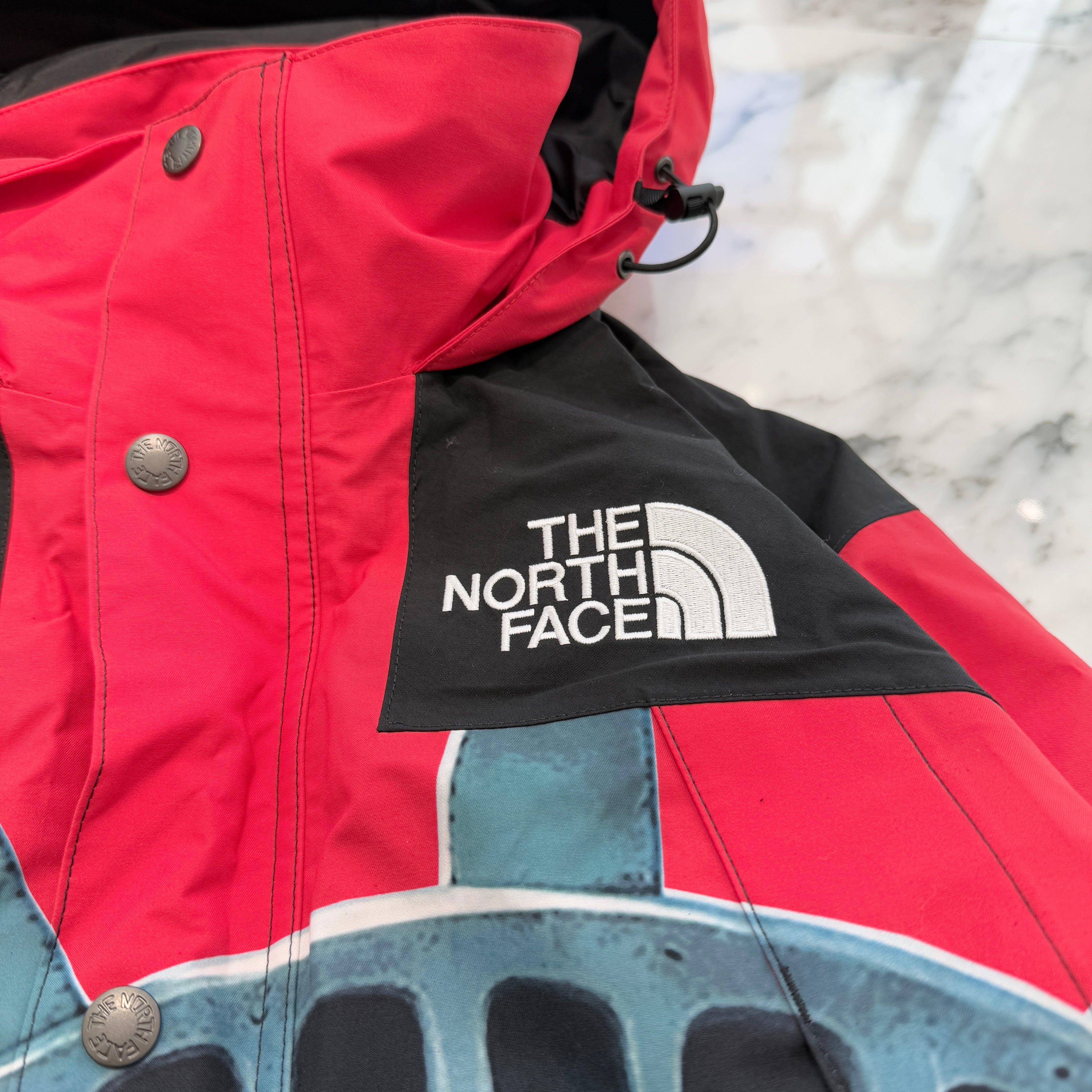 Supreme × THE NORTH FACE 2019AW Statue Of Liberty Mountain Jacket Size S シュプリーム × ザノースフェイス 自由の女神 ナイロン マウンテンジャケット サイズS