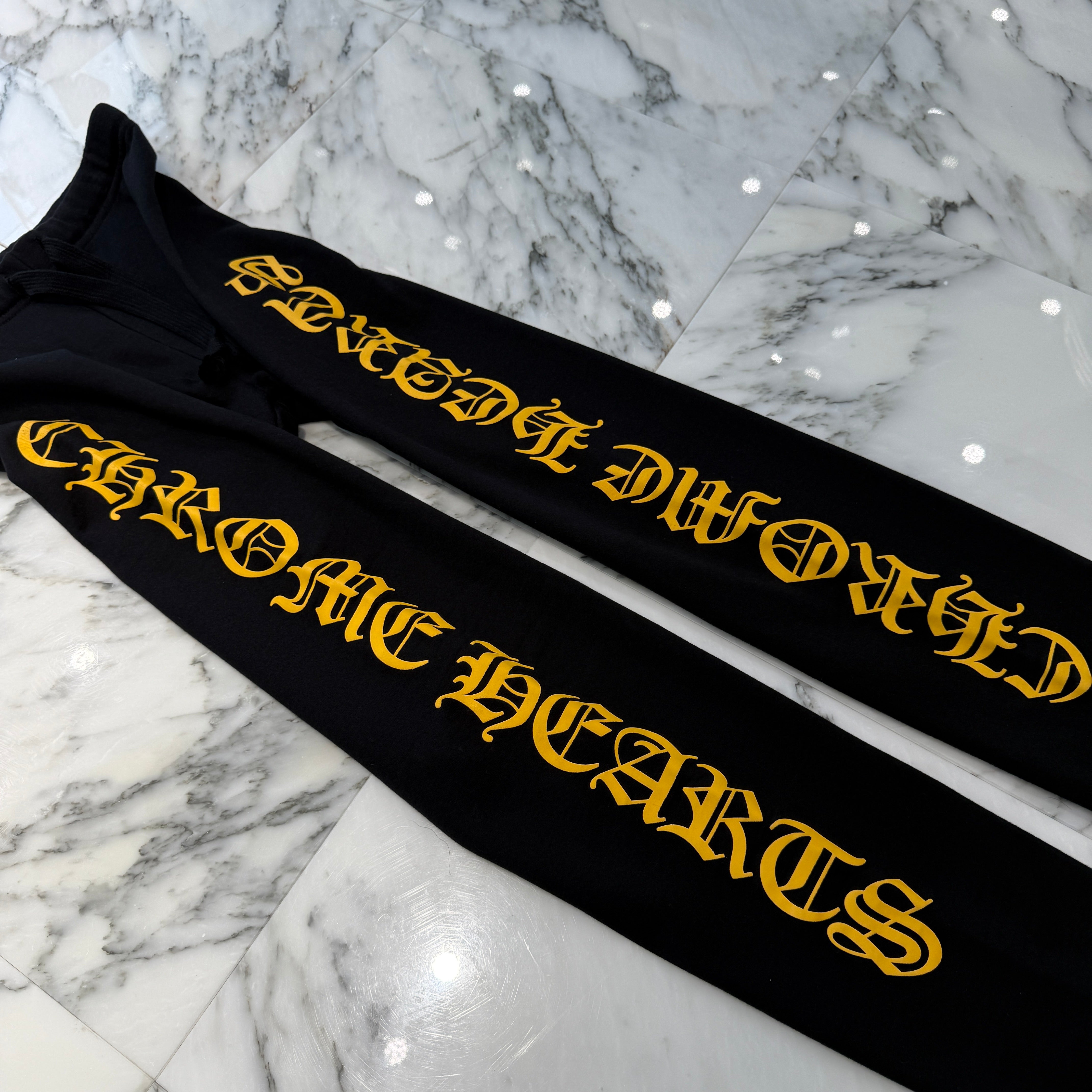 CHROME HEARTS Online Limited Side Logo Sweat Long Pants Size S クロムハーツ オンライン限定 サイドロゴ スウェットロングパンツ サイズS