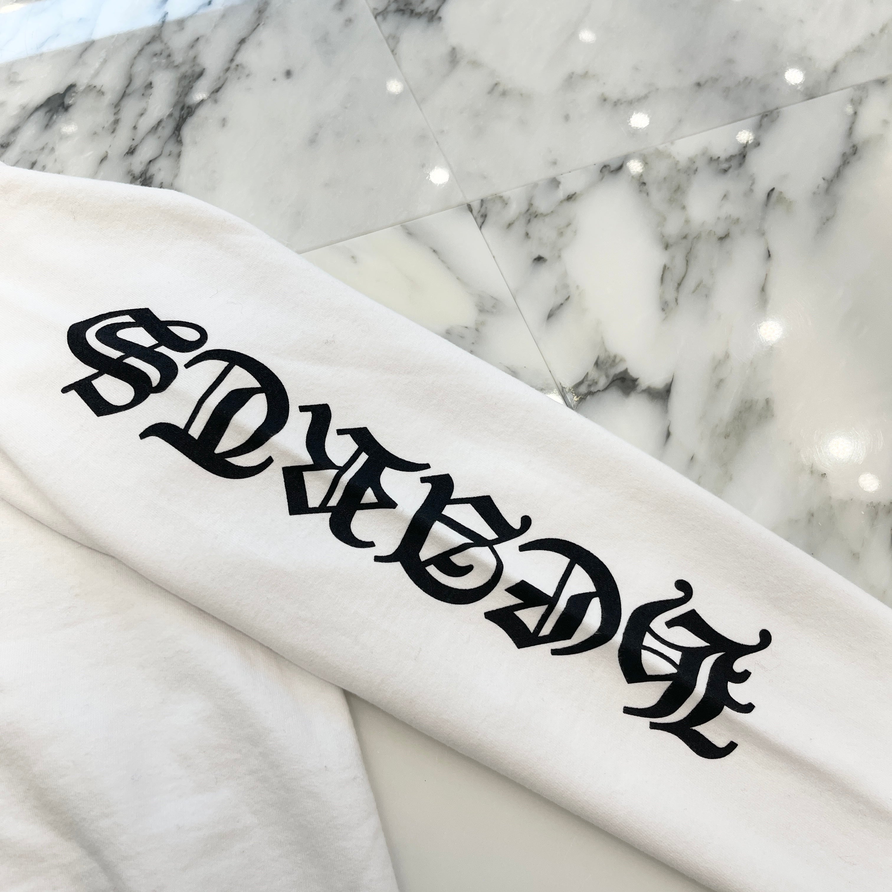 CHROME HEARTS Vertical Logo Pullover Hoodie Size XL クロムハーツ ヴァーティカルロゴ プルオーバーフーディー サイズXL