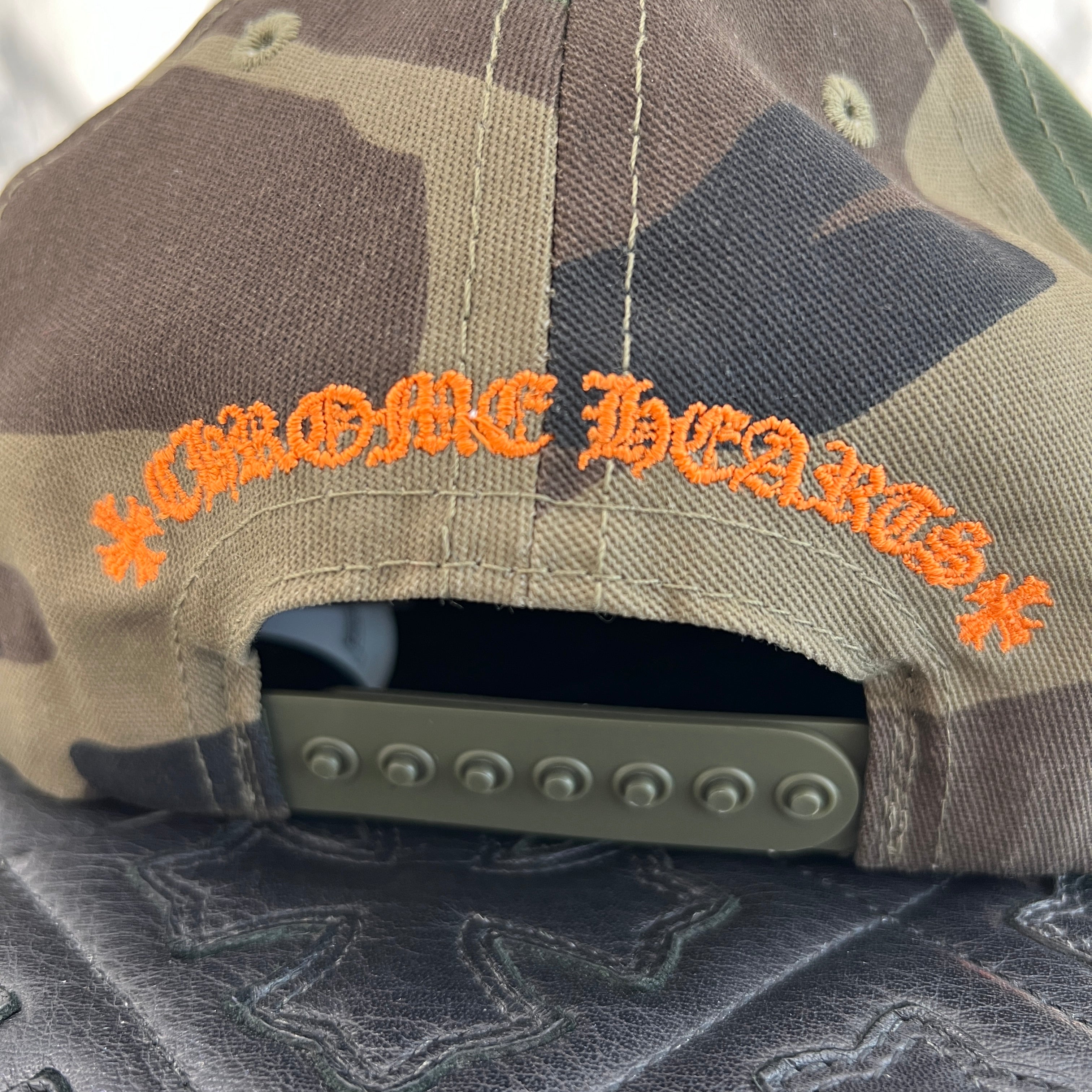 CHROME HEARTS CH Logo Embroidery Camo Baseball Cap Size ONE SIZE（53-60） クロムハーツ CHロゴ刺繍 カモフラージュ ベースボールキャップ サイズ ONE SIZE（53-60）