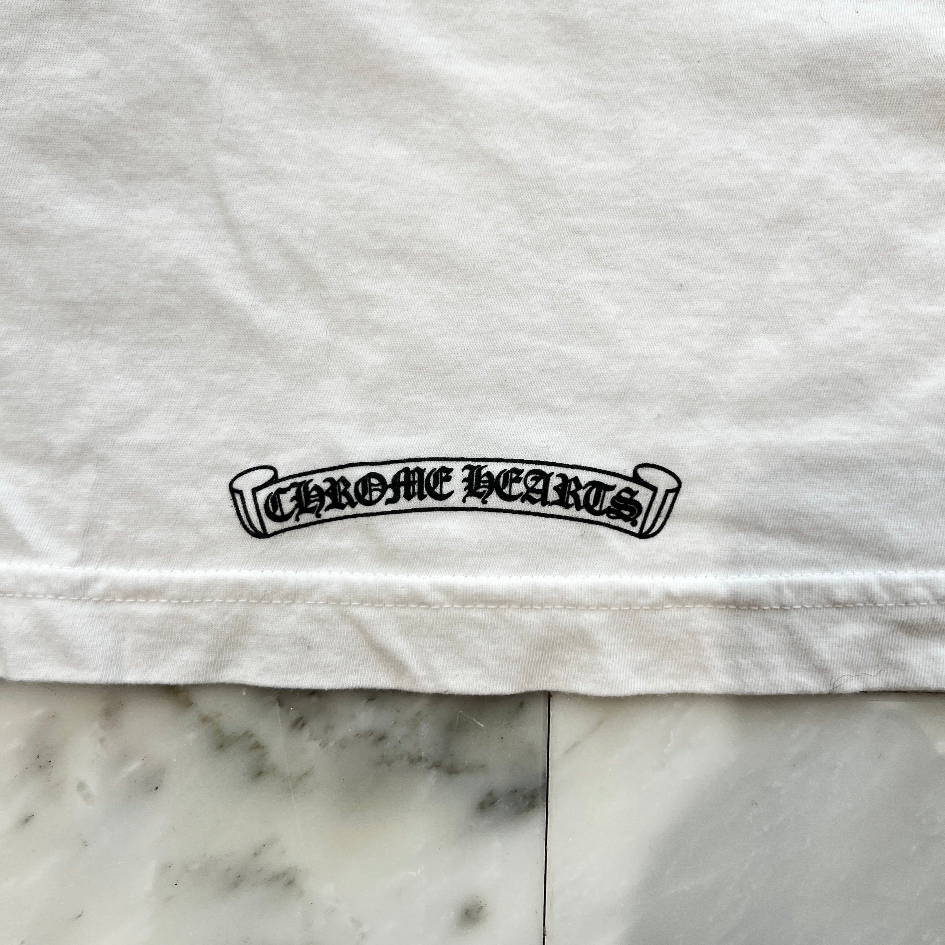 CHROME HEARTS Back Scroll Logo Tee Size XL クロムハーツ バックスクロールロゴ Tシャツ サイズXL