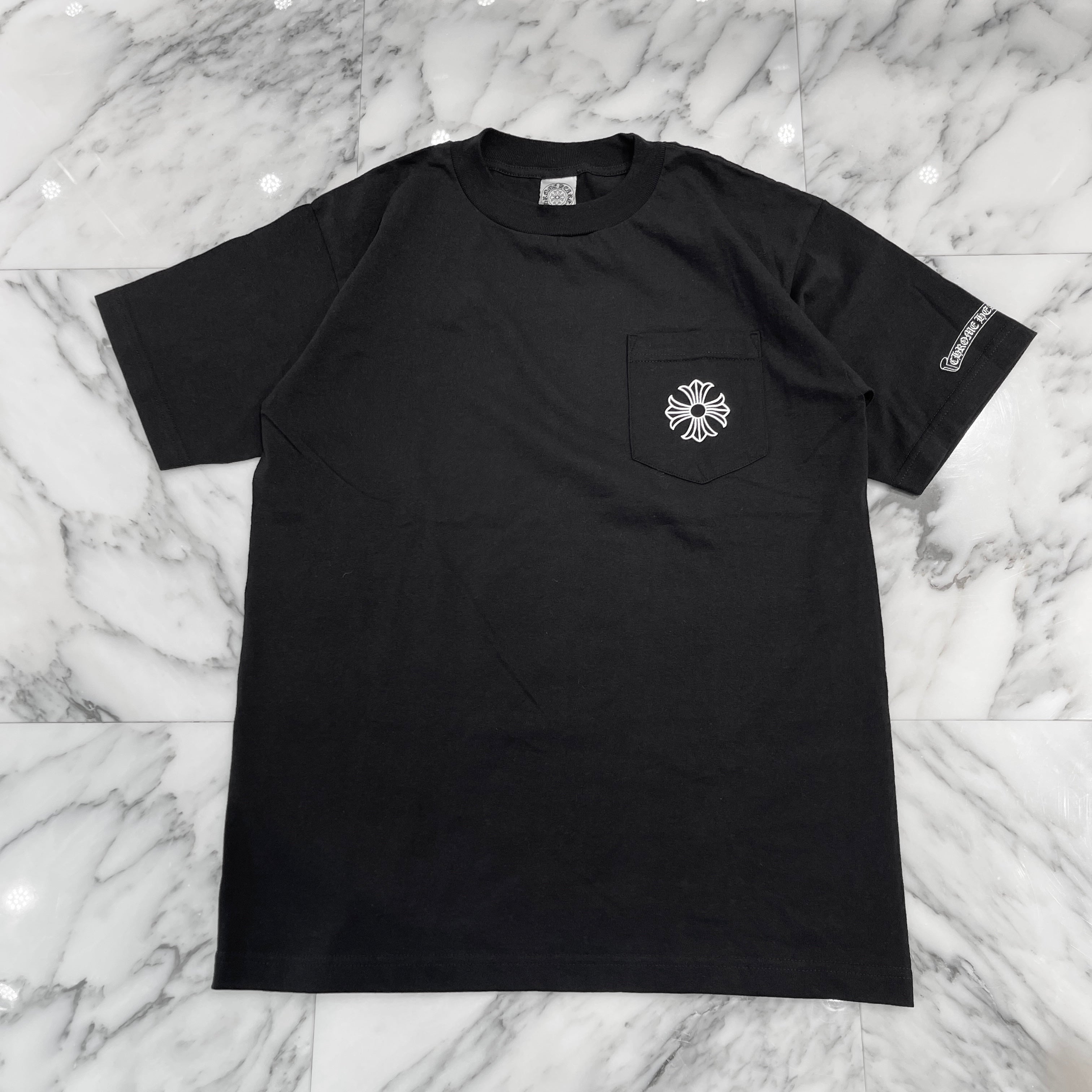 CHROME HEARTS Back CH Large Cross Tee Size M クロムハーツ バック CH ラージクロス Tシャツ サイズM