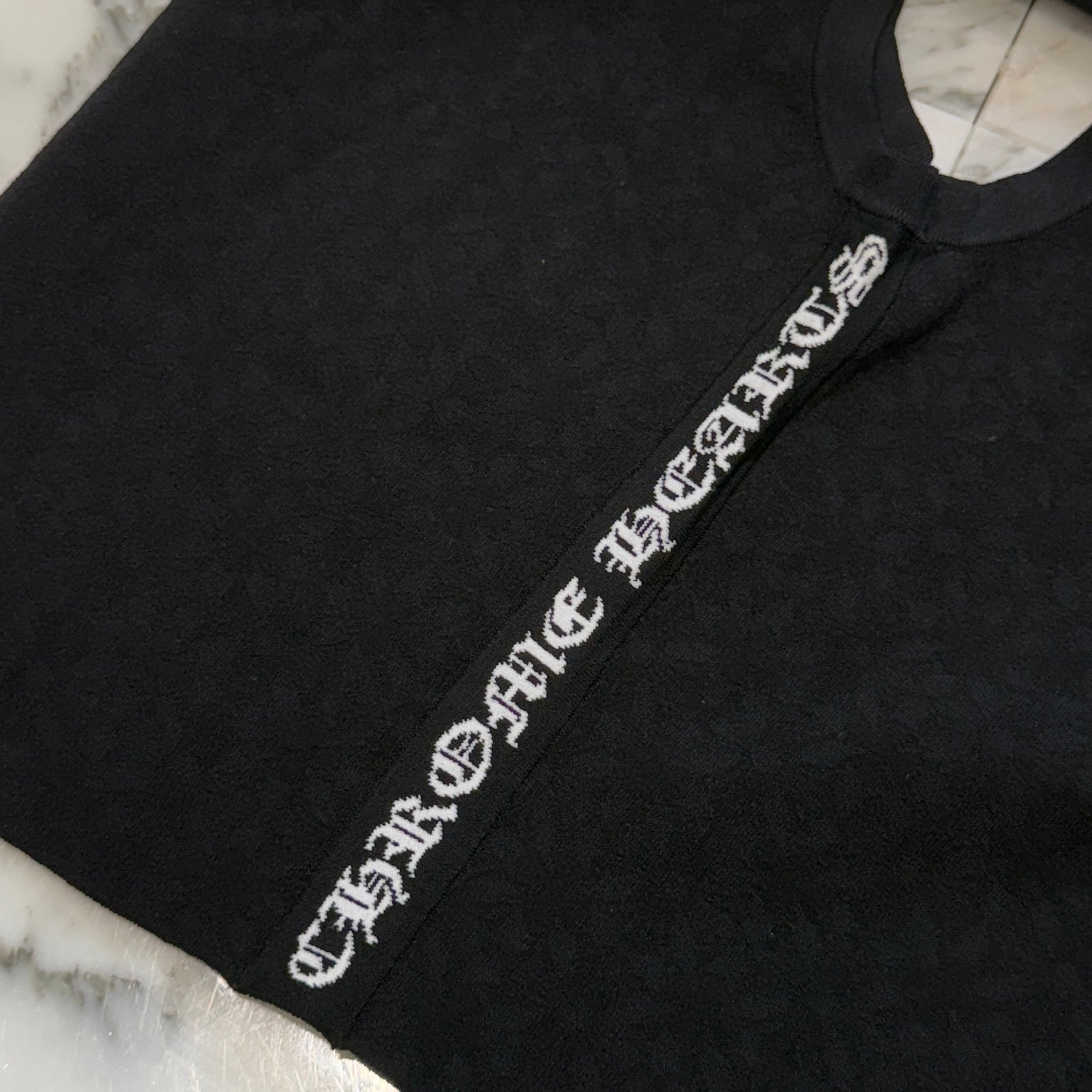 CHROME HEARTS Y Not CH Plus Pattern Side Logo Sleeveless Tee Size S クロムハーツ ワイノット CHプラス総柄 サイドロゴ ノースリーブTシャツ サイズS