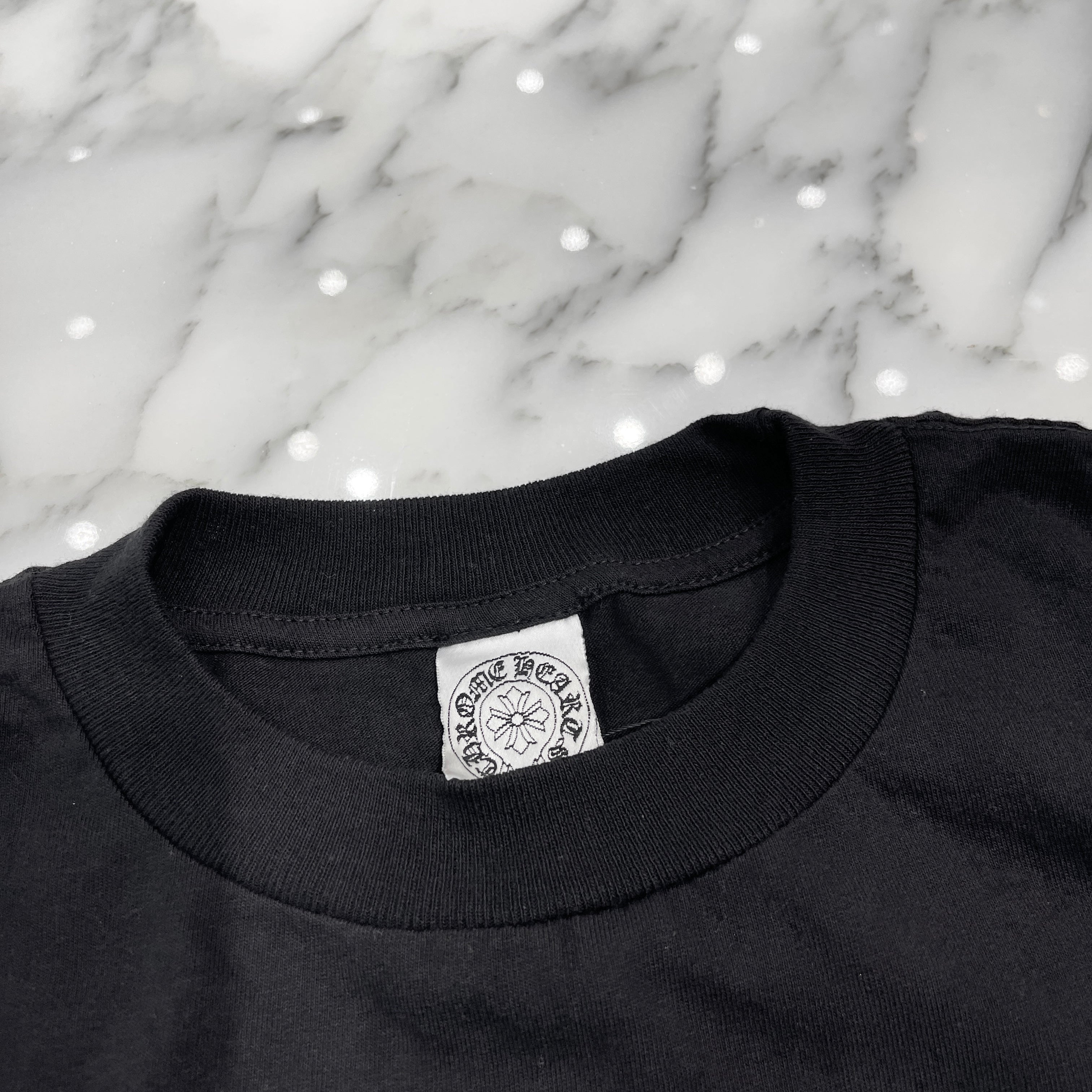 CHROME HEARTS Back CH Large Cross Tee Size M クロムハーツ バック CH ラージクロス Tシャツ サイズM