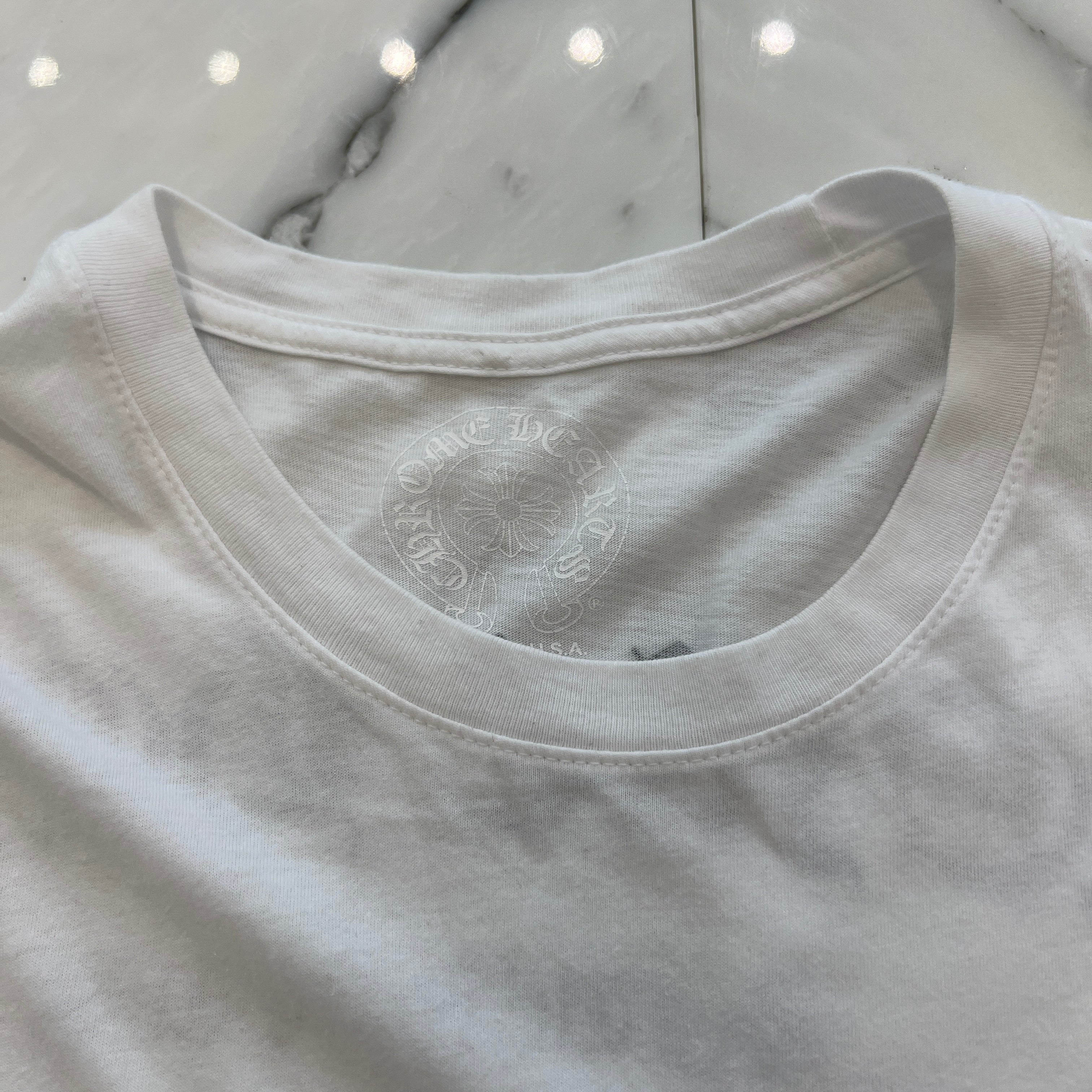 CHROME HEARTS Back Arch Logo USA Long Sleeve Tee Size L クロムハーツ バックアーチロゴ USA ロングスリーブ Tシャツ サイズL