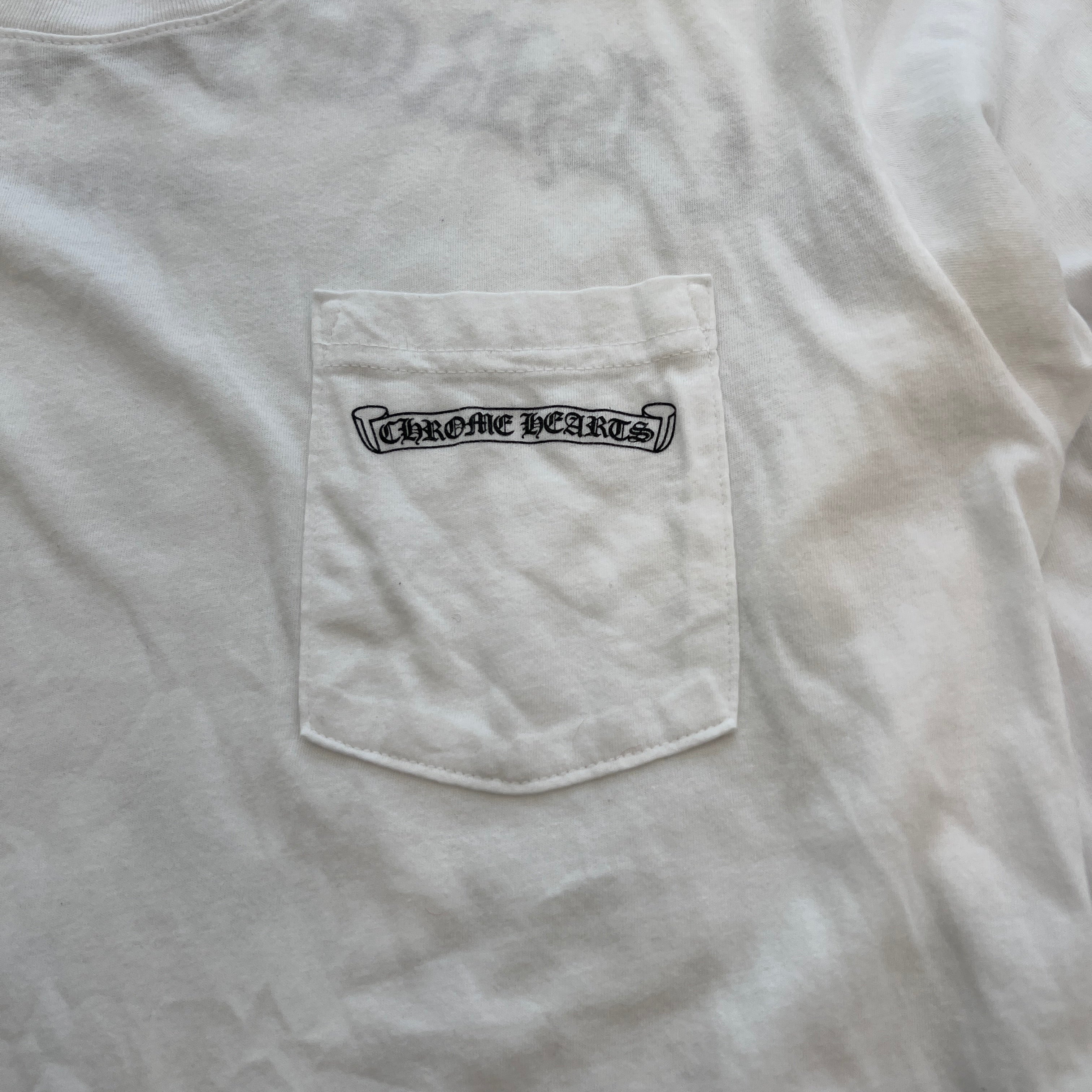 CHROME HEARTS Back Arch Logo USA Long Sleeve Tee Size L クロムハーツ バックアーチロゴ USA ロングスリーブ Tシャツ サイズL