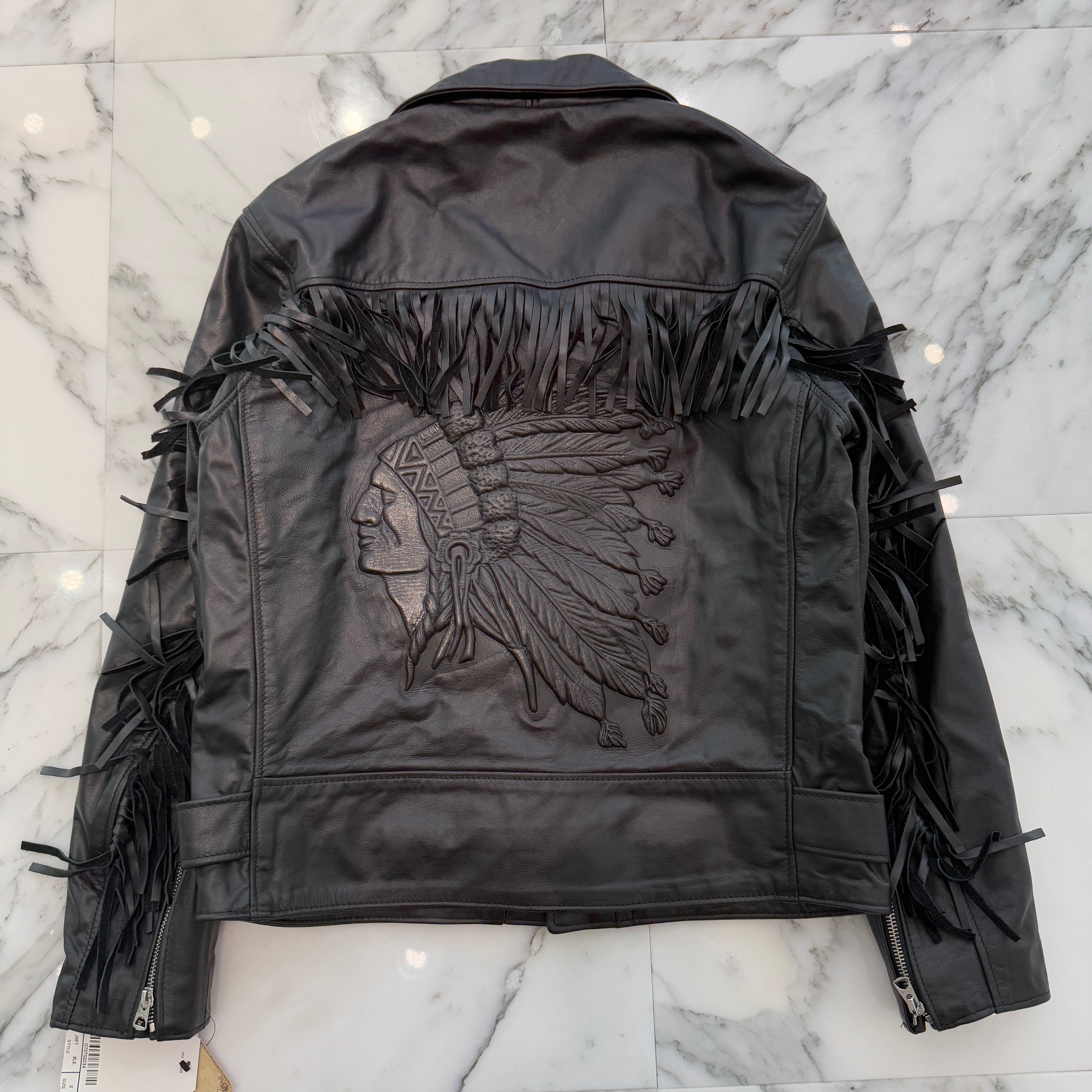 Supreme × Schott 2017AW Chief Tassel Double Riders Jacket Size S シュプリーム × ショット チーフタッセル ダブル ライダース ジャケット サイズS