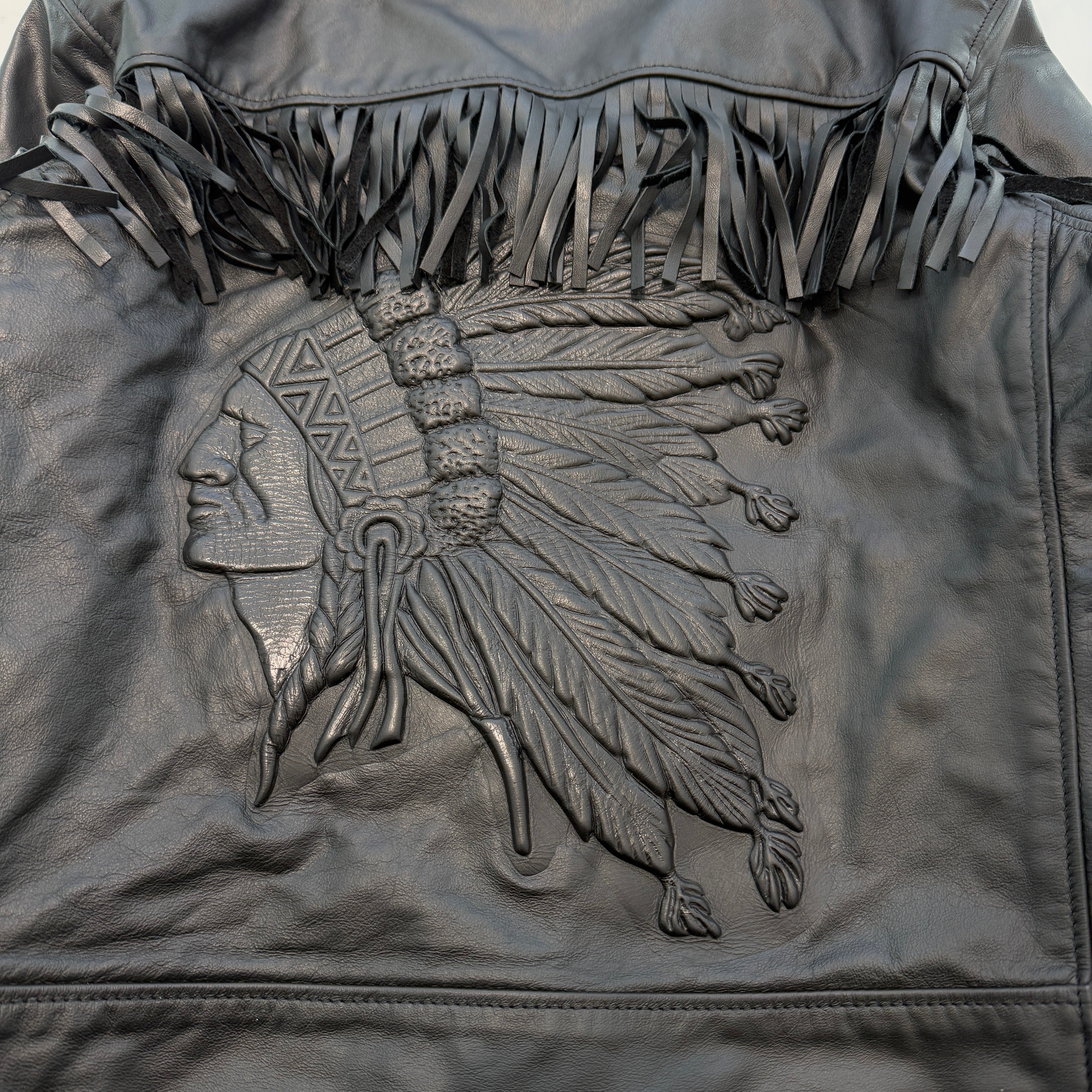 Supreme × Schott 2017AW Chief Tassel Double Riders Jacket Size S シュプリーム × ショット チーフタッセル ダブル ライダース ジャケット サイズS