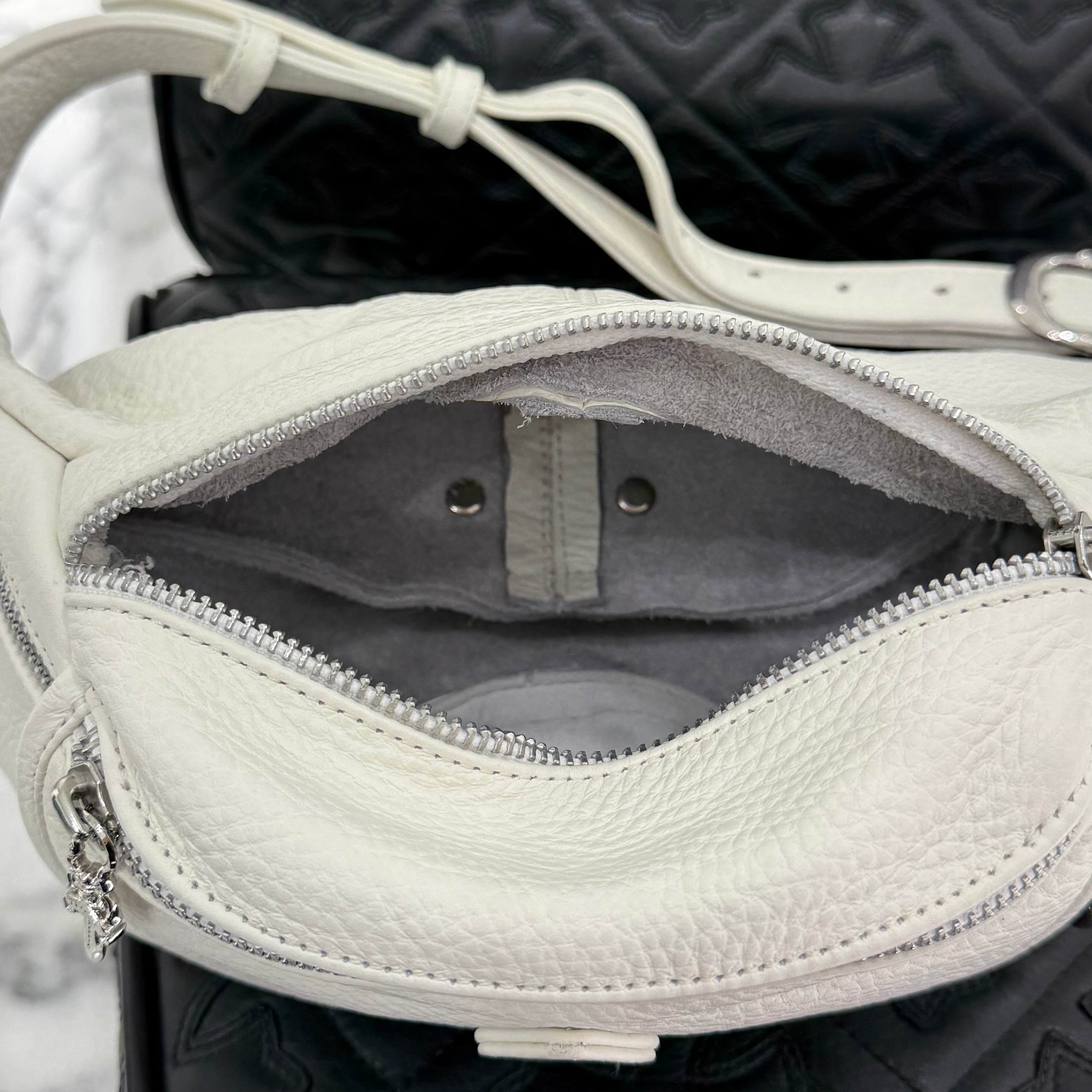 CHROME HEARTS 1 SNAT PACK MEDIUM LEATHER WAIST BAG クロムハーツ 1スナットパック ミディアムレザー ウェストバッグ