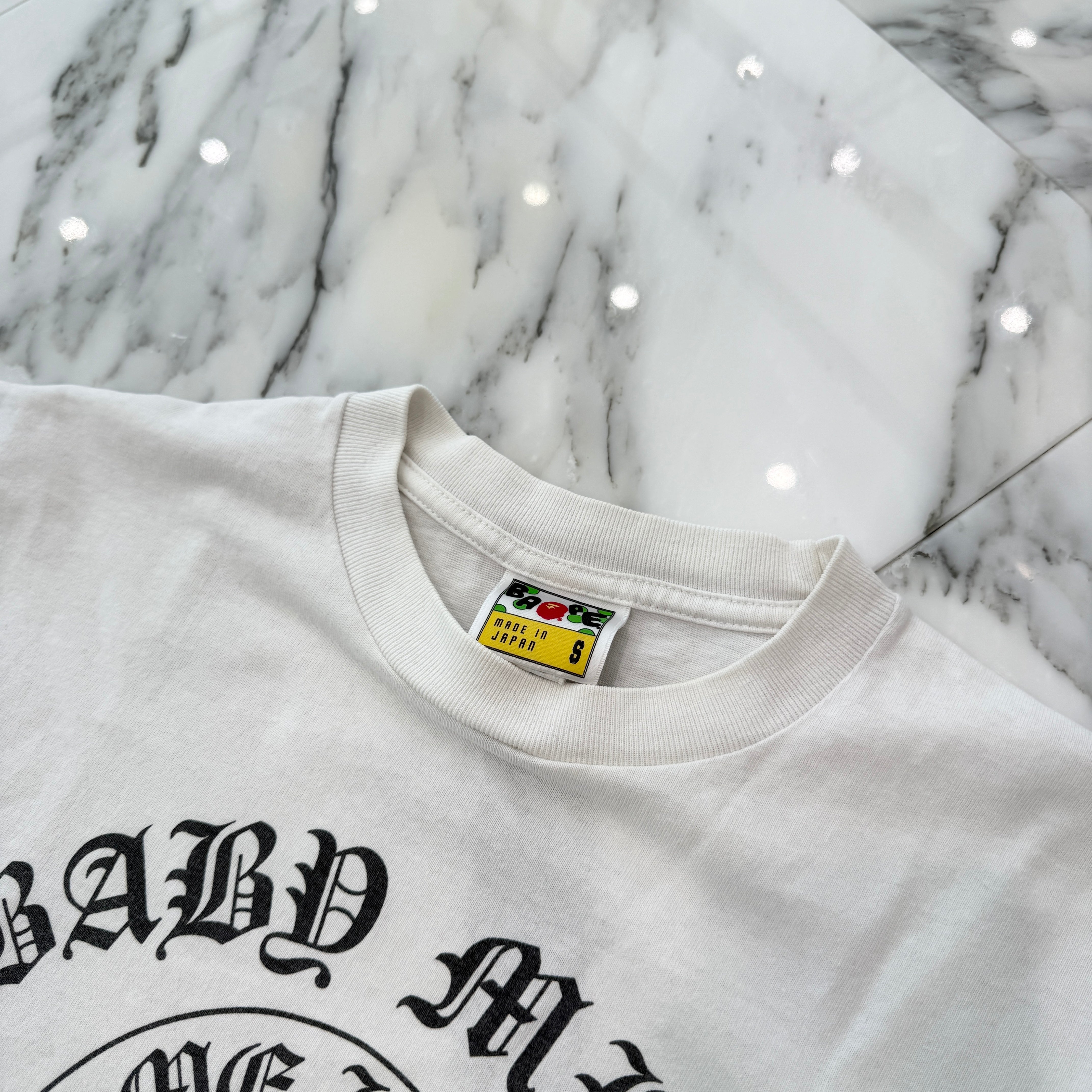 CHROME HEARTS × A BATHING APE Baby Milo Horseshoe Tee Size S クロムハーツ × アベイシングエイプ ベイビーマイロ ホースシュー Tシャツ サイズS