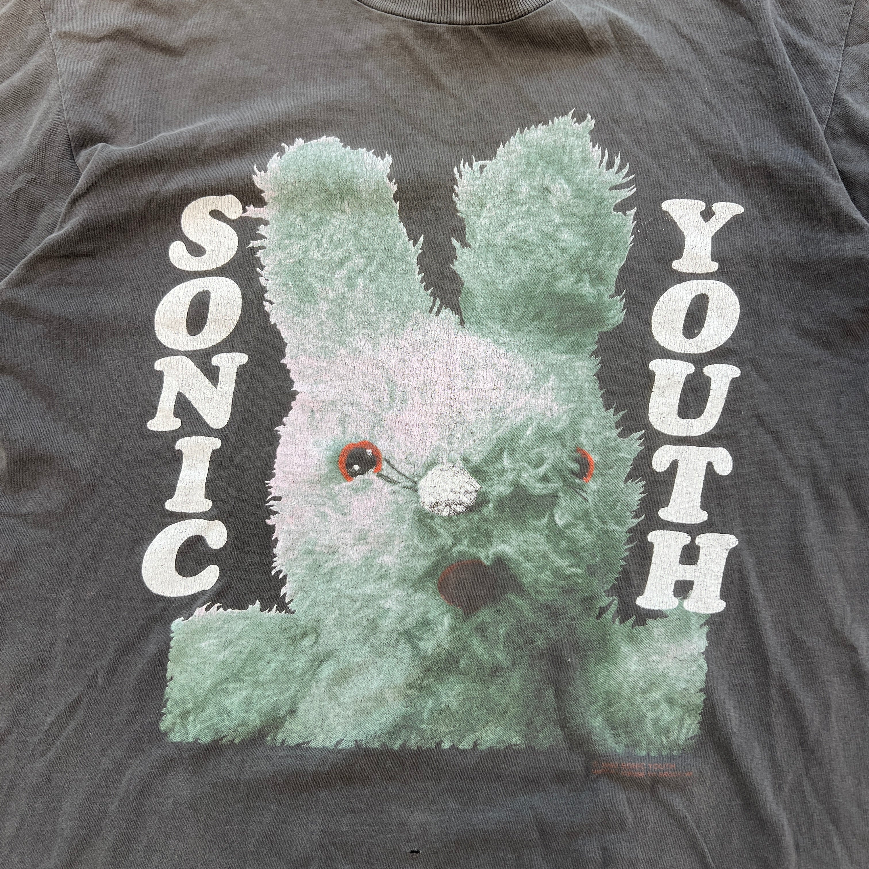 Vintage 90's SONIC YOUTH "GRACIAS" 1992 Brockum S/S Tee Size L 90's ソニックユース "グラシアス" 1992 ブロッカム社製 サイズL