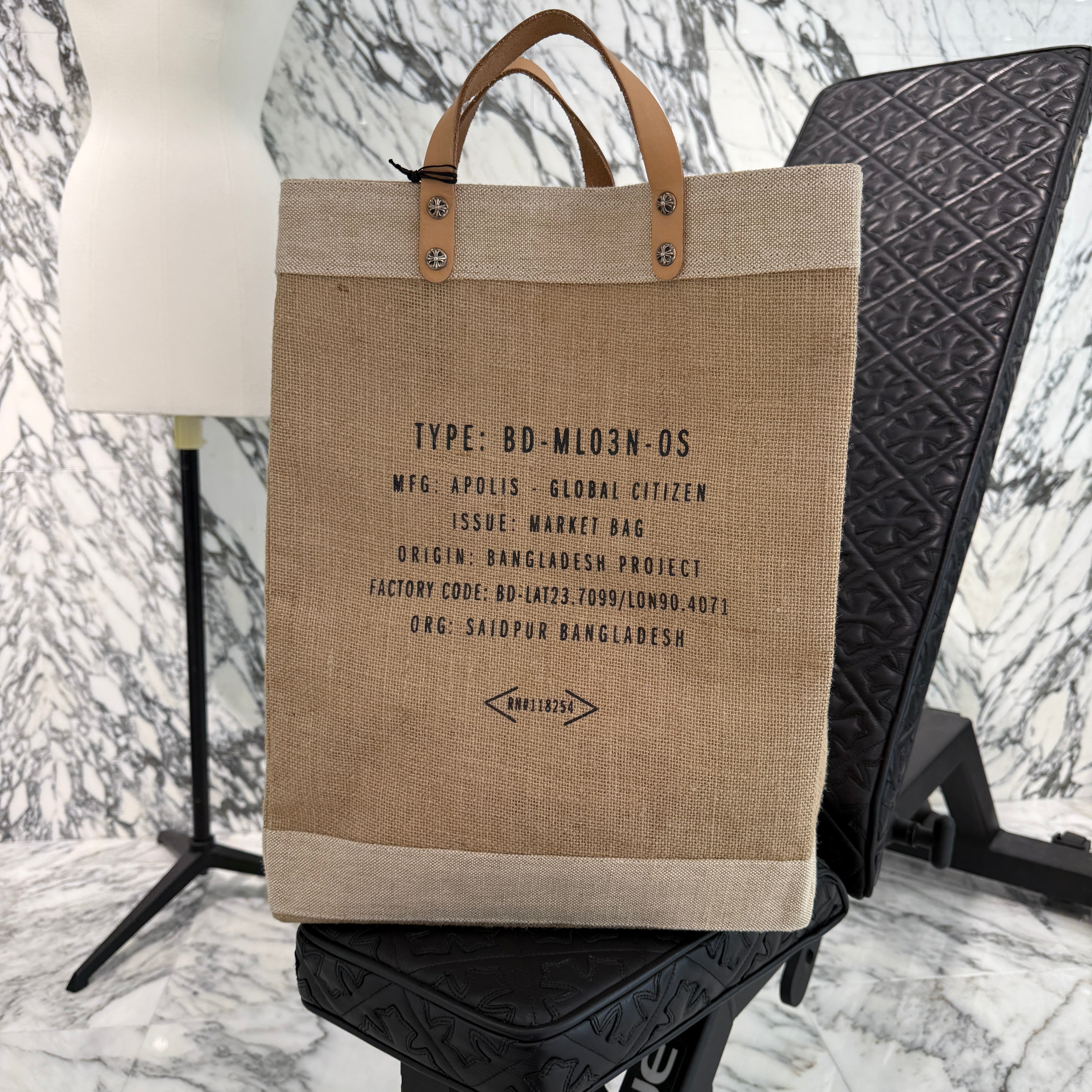 CHROME HEARTS MIAMI Limited Horse Shoe Woven Tote Bag クロムハーツ マイアミ限定ホースシュー織物トートバッグ