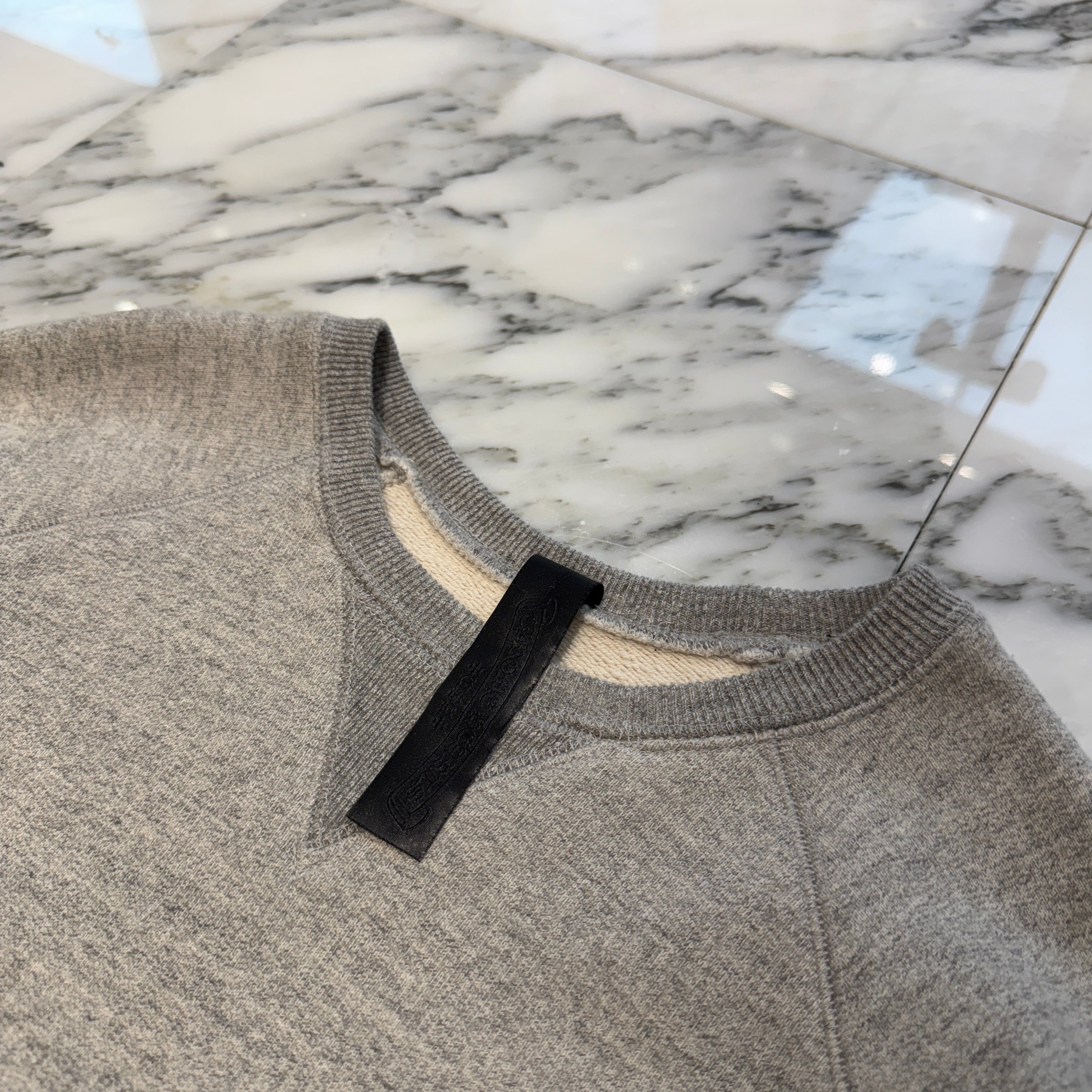 CHROME HEARTS 2025SS Y NOT Cemetery Cross Applique Embroidery Sweatshirt Size M クロムハーツ ワイノット セメタリークロス アップリケ刺繡 スウェットシャツ サイズM