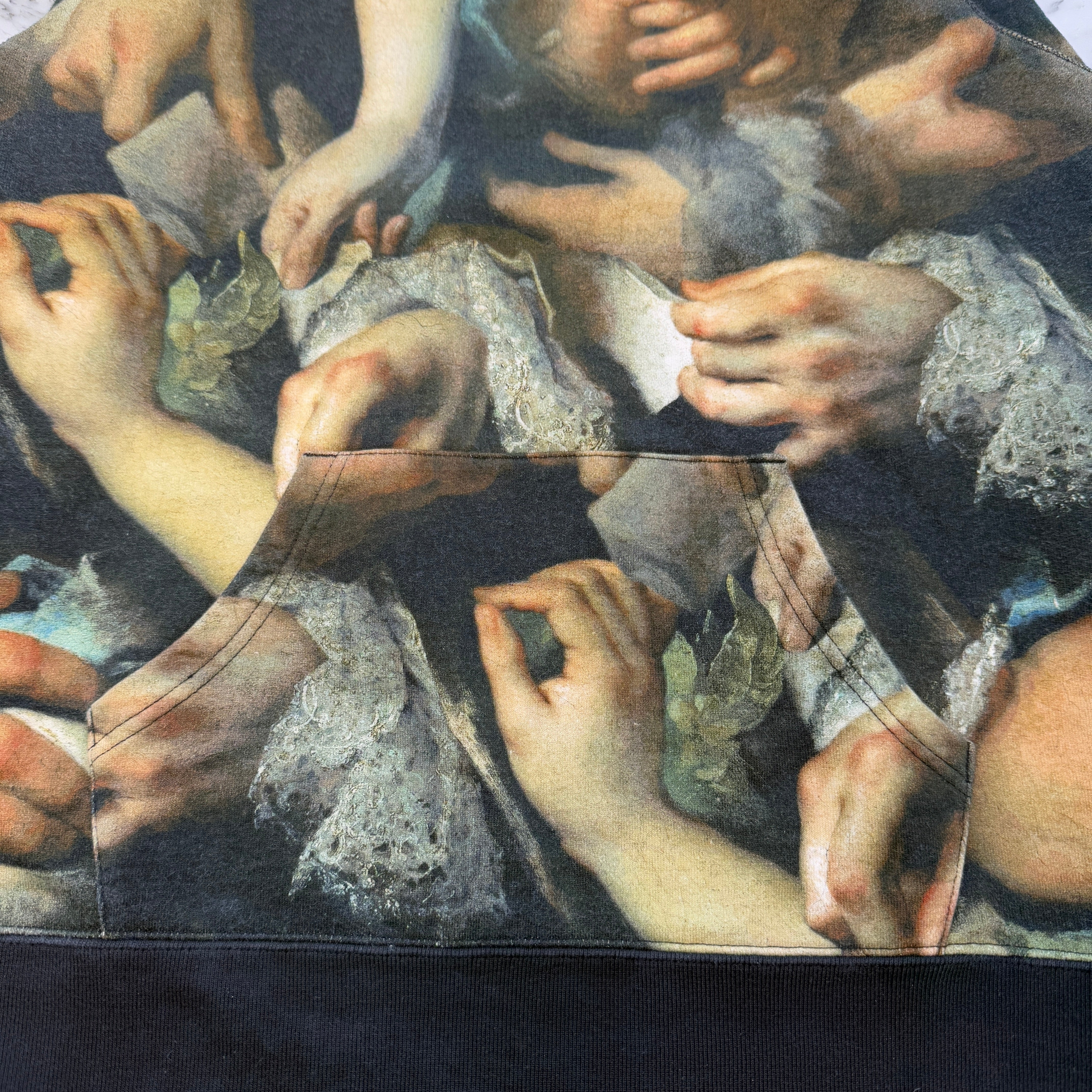 Supreme × UNDERCOVER 2015SS Hands Print Allover Sweat Pullover Hoodie Size S シュプリーム × アンダーカバー ハンズプリント 総柄 スウェットプルオーバー パーカー サイズS