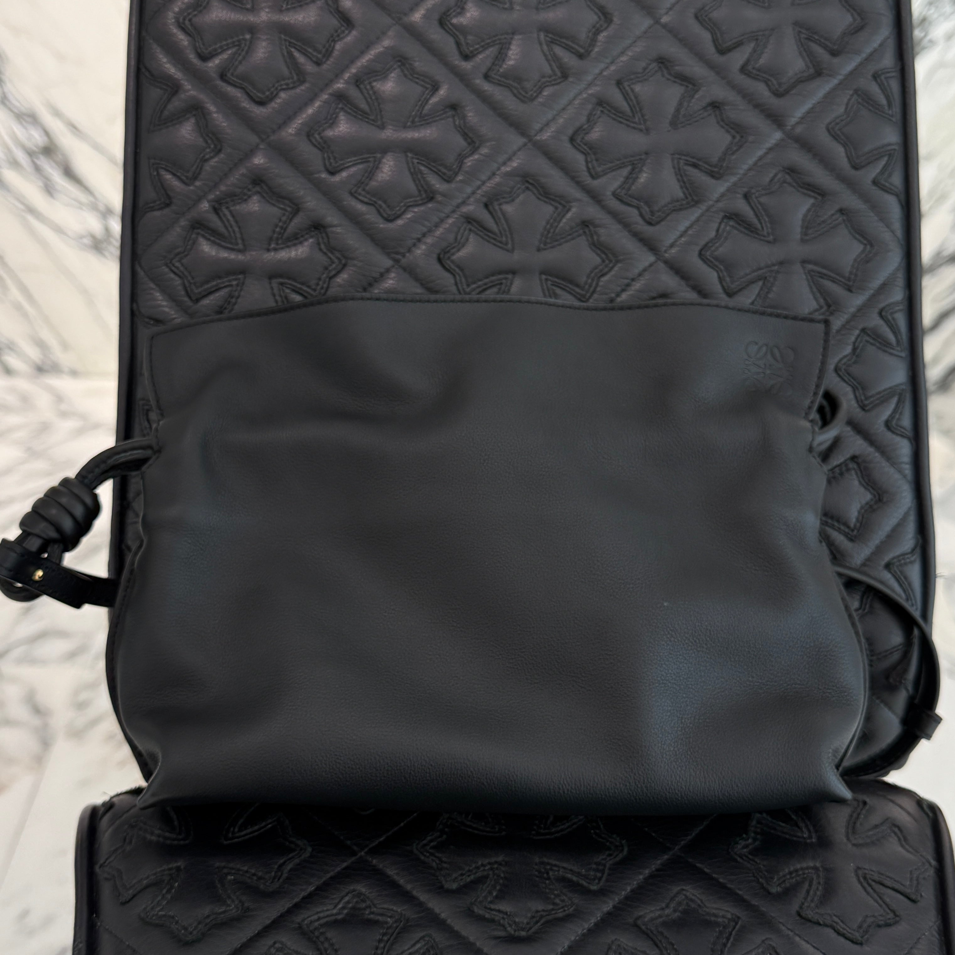 LOEWE 2023AW FLAMENCO CLUTCH Leather Shoulder Bag A411FC1X62 ロエベ フラメンコ クラッチ レザーショルダーバッグ