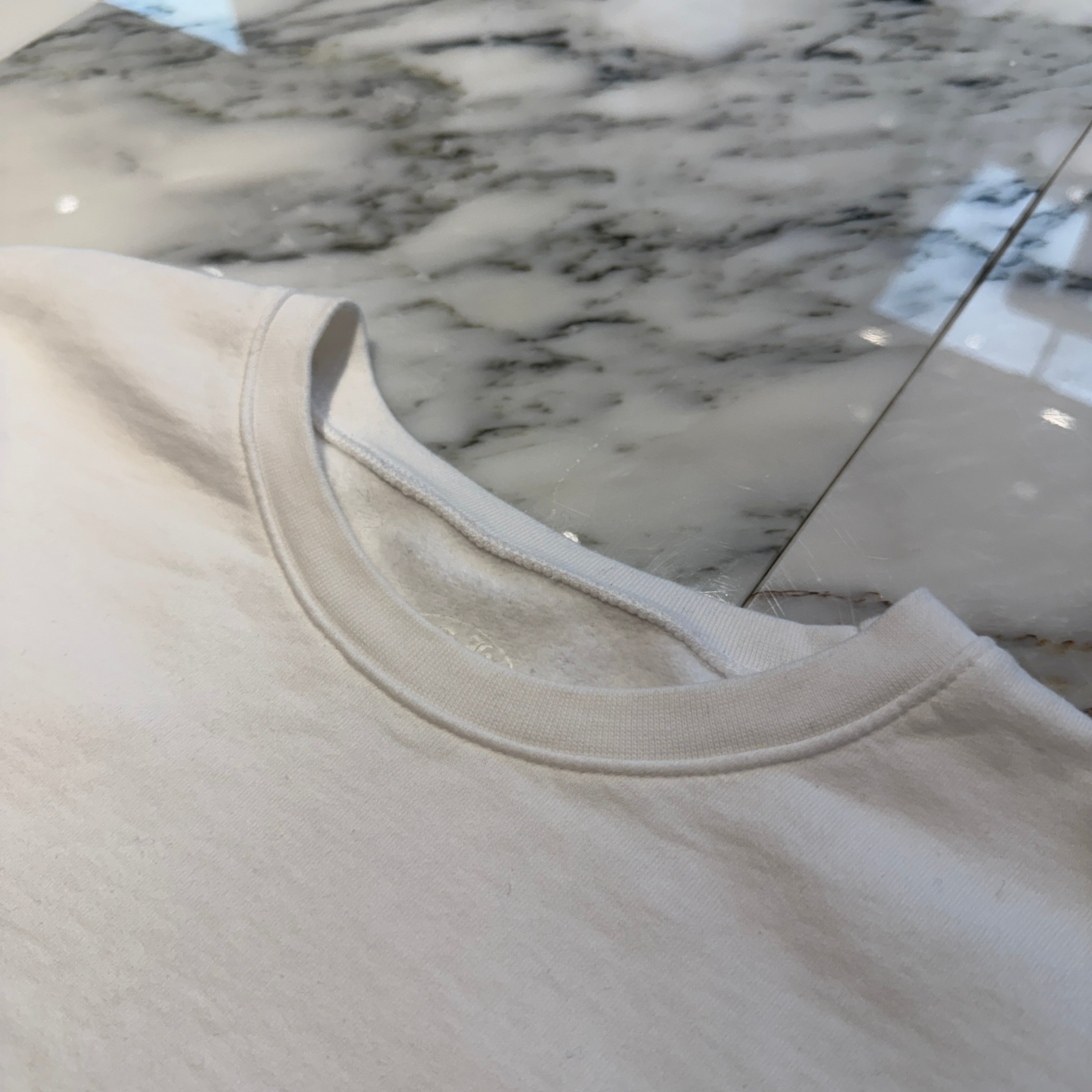 CHROME HEARTS Floral Cross Horseshoe Crewneck Sweat Shirts Size XL クロムハーツ フローラルクロス ホースシュー クルーネック スウェットシャツ サイズXL