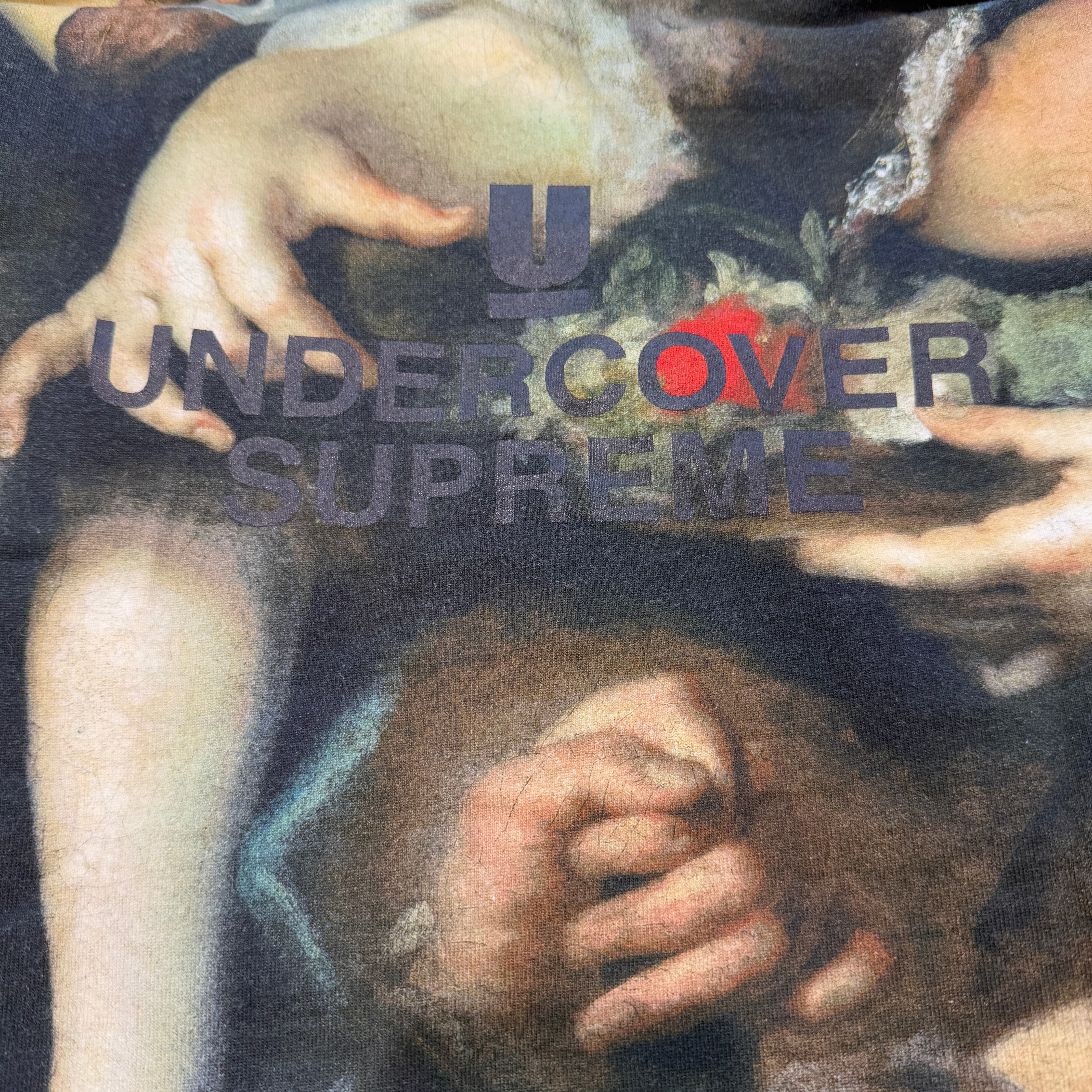 Supreme × UNDERCOVER 2015SS Hands Print Allover Sweat Pullover Hoodie Size S シュプリーム × アンダーカバー ハンズプリント 総柄 スウェットプルオーバー パーカー サイズS