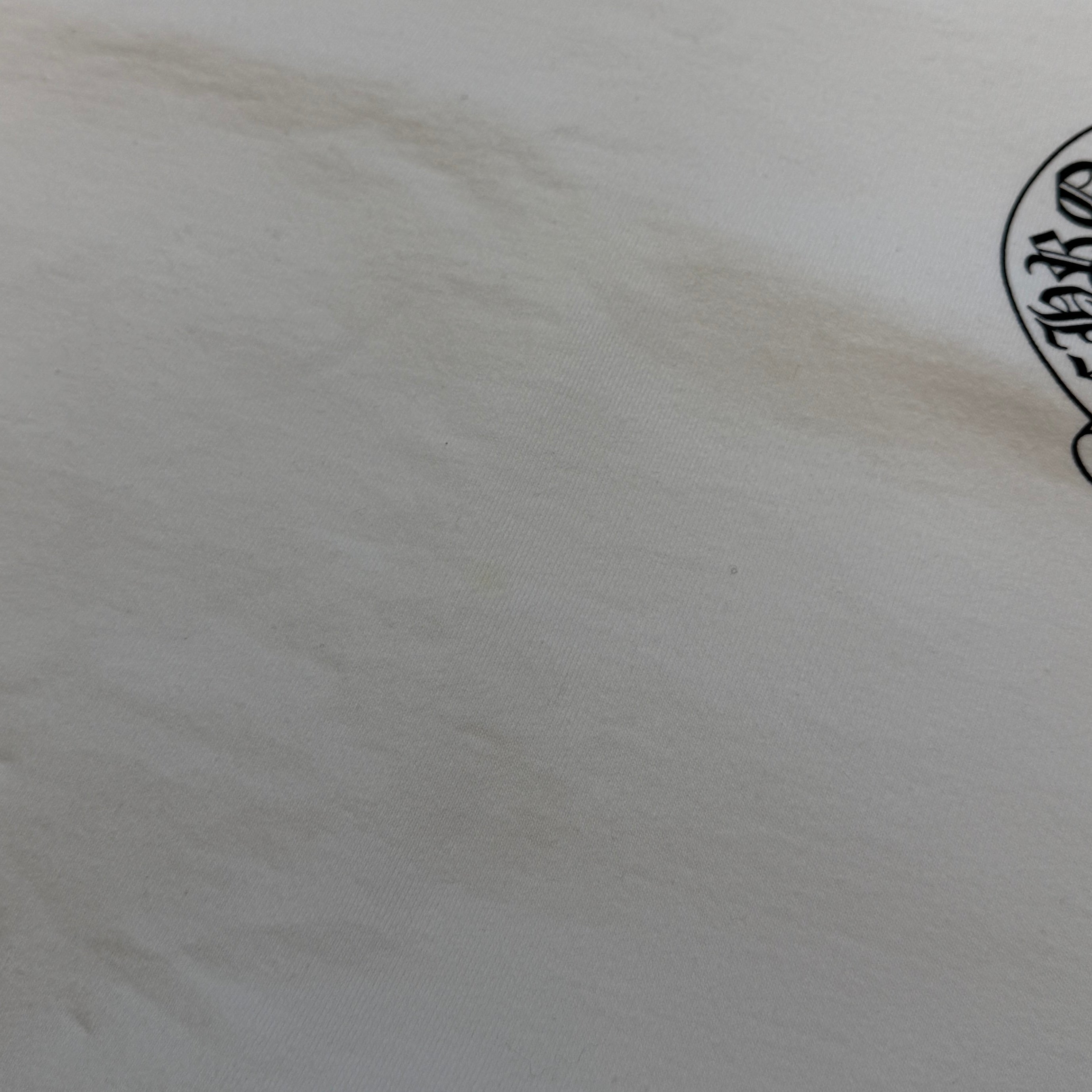 CHROME HEARTS Floral Cross Horseshoe Crewneck Sweat Shirts Size XL クロムハーツ フローラルクロス ホースシュー クルーネック スウェットシャツ サイズXL