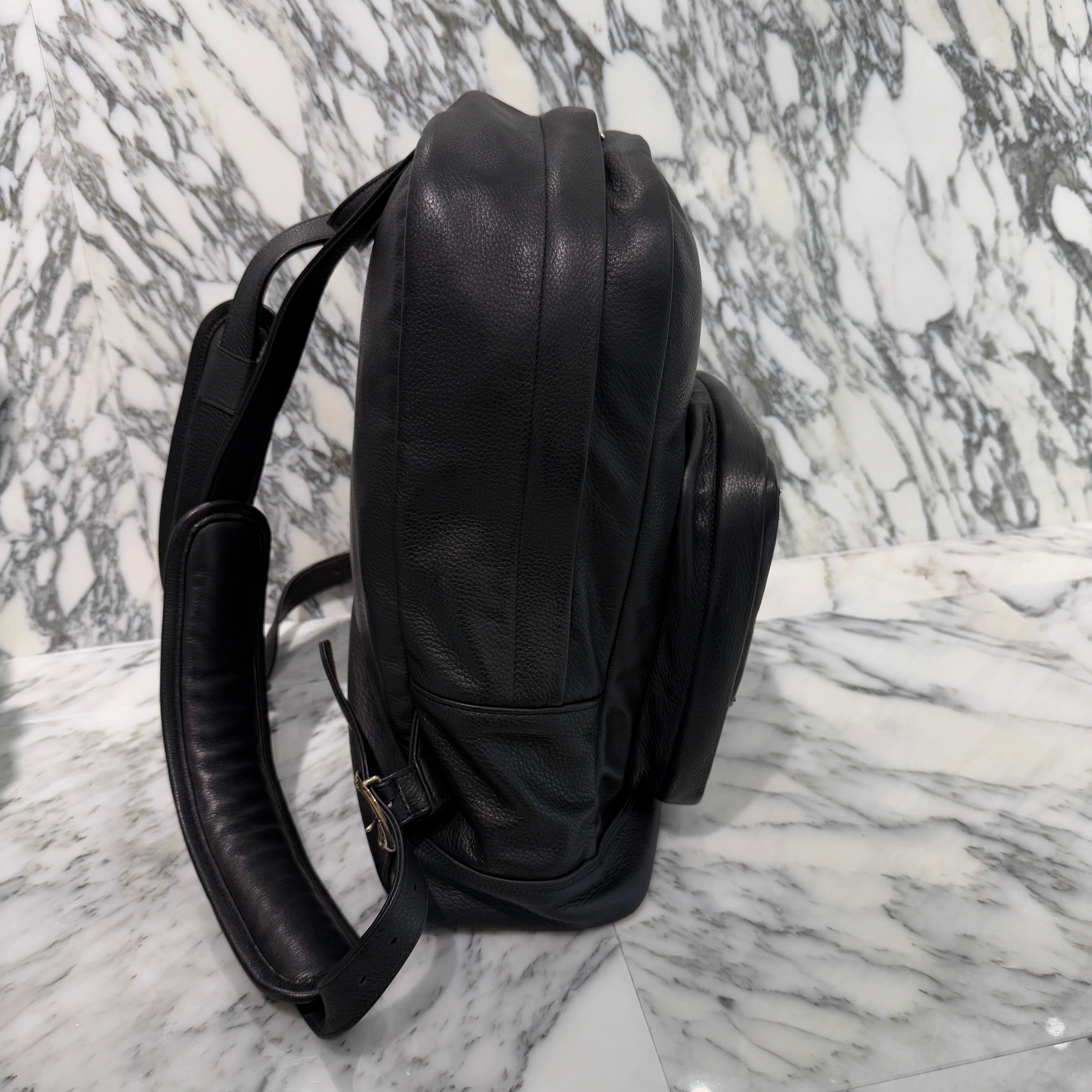 CHROME HEARTS Seventh Grade Leather Cross Patch Back Pack クロムハーツ セブンスグレード レザークロスパッチ バックパック