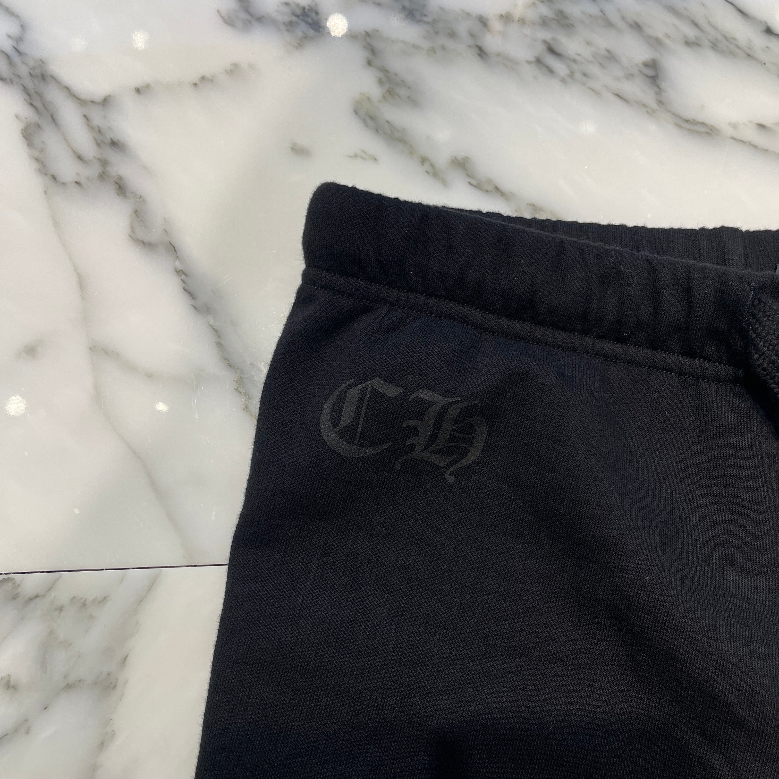 CHROME HEARTS Scroll Logo Label Side Logo Sweat Long Pants Size XS クロムハーツ スクロールロゴラベル サイドロゴ スウェットロングパンツ サイズXS