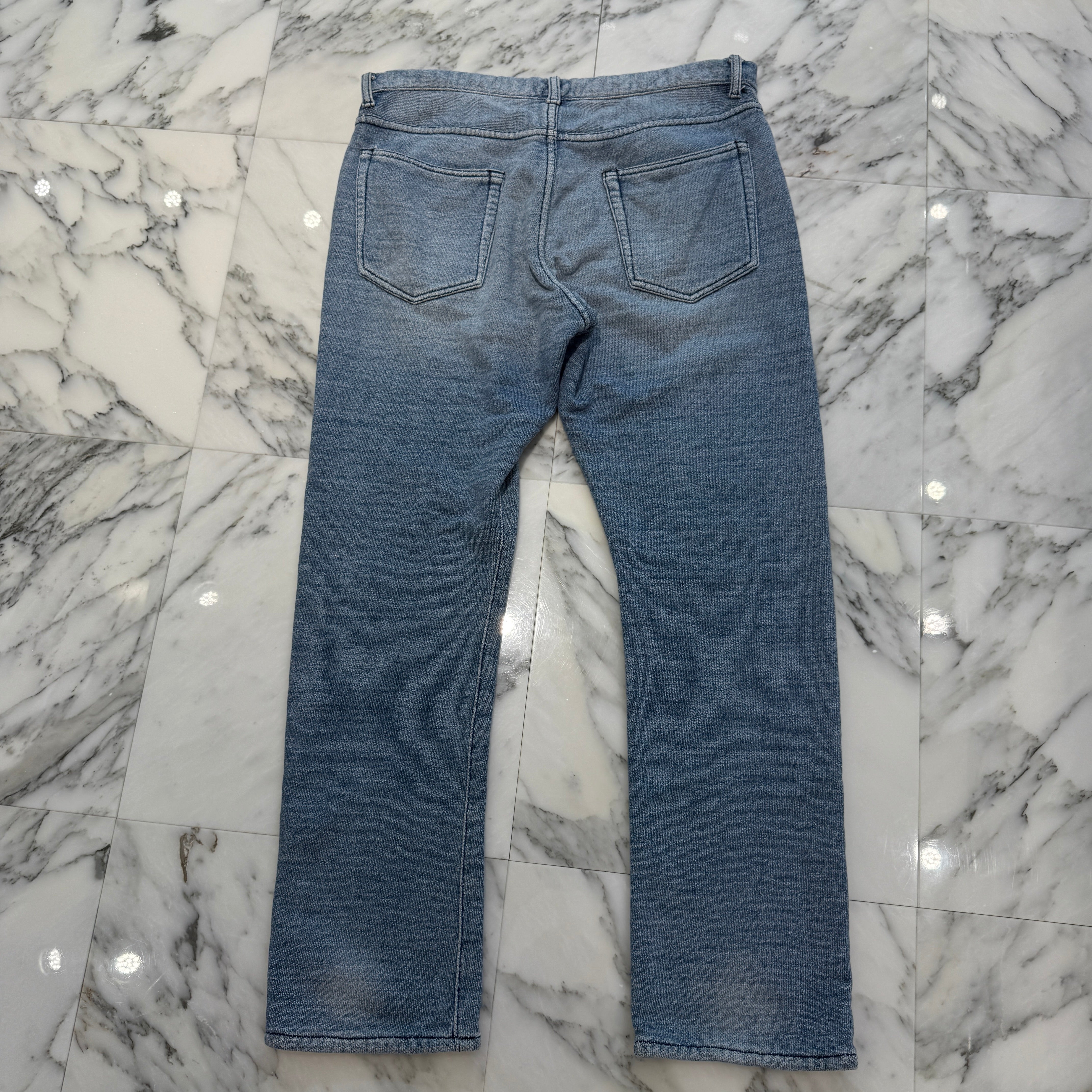 CHROME HEARTS Cross Ball Sweat Denim Pants Size 38 クロムハーツ クロスボール スウェット デニムパンツ サイズ38