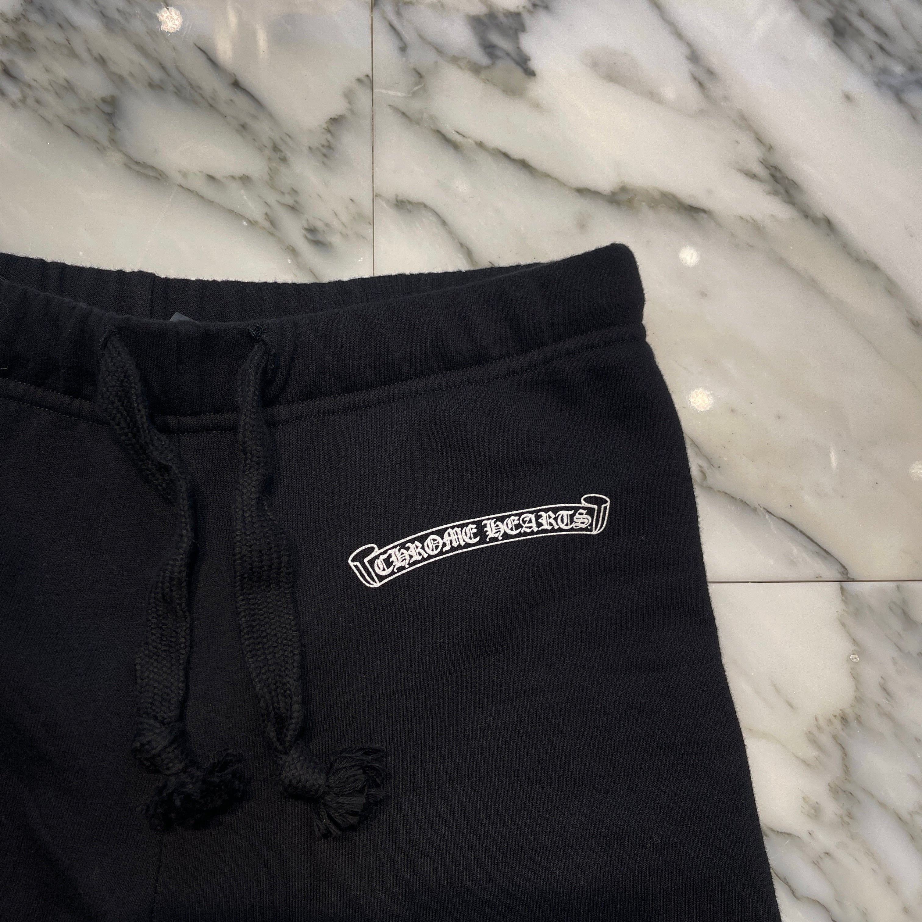 CHROME HEARTS Scroll Logo Label Side Logo Sweat Long Pants Size XS クロムハーツ スクロールロゴラベル サイドロゴ スウェットロングパンツ サイズXS