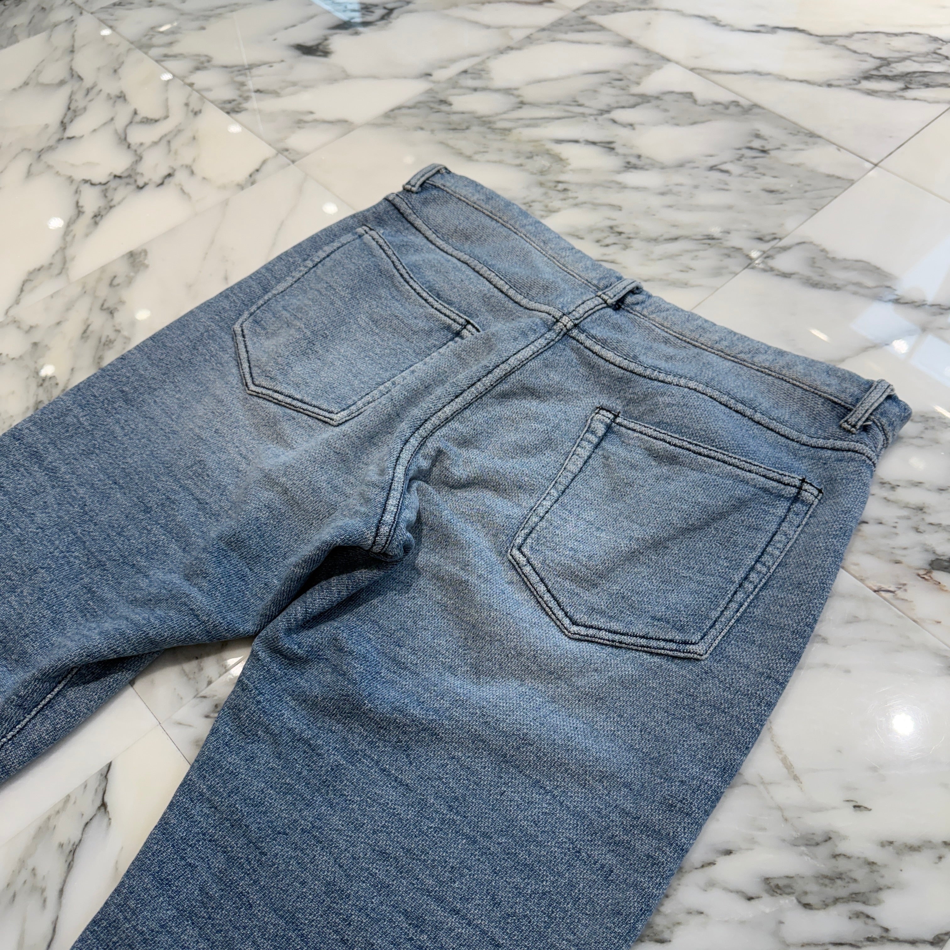 CHROME HEARTS Cross Ball Sweat Denim Pants Size 38 クロムハーツ クロスボール スウェット デニムパンツ サイズ38