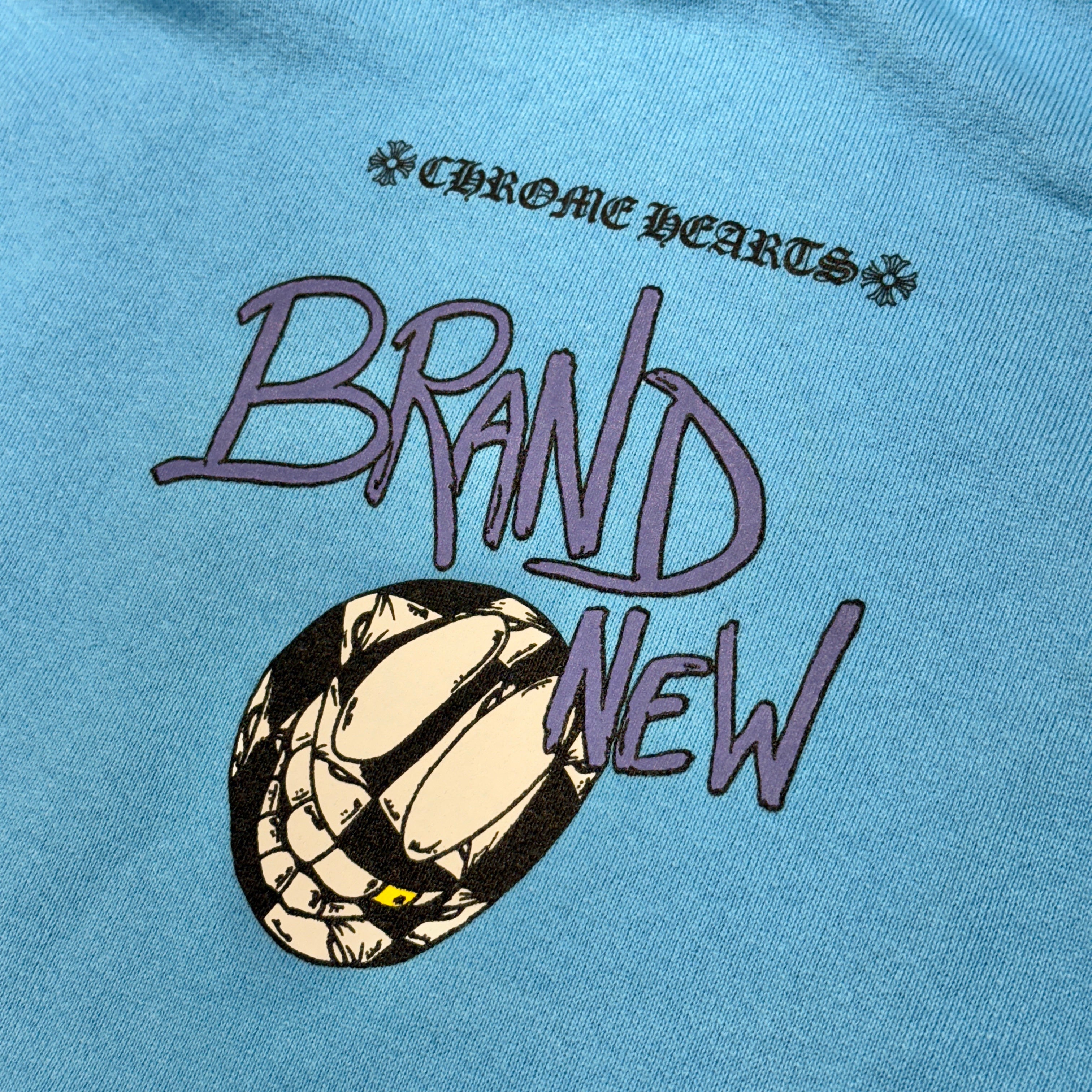 CHROME HEARTS × MATTY BOY 2024SS BRAIN NEW Pullover Hoodie