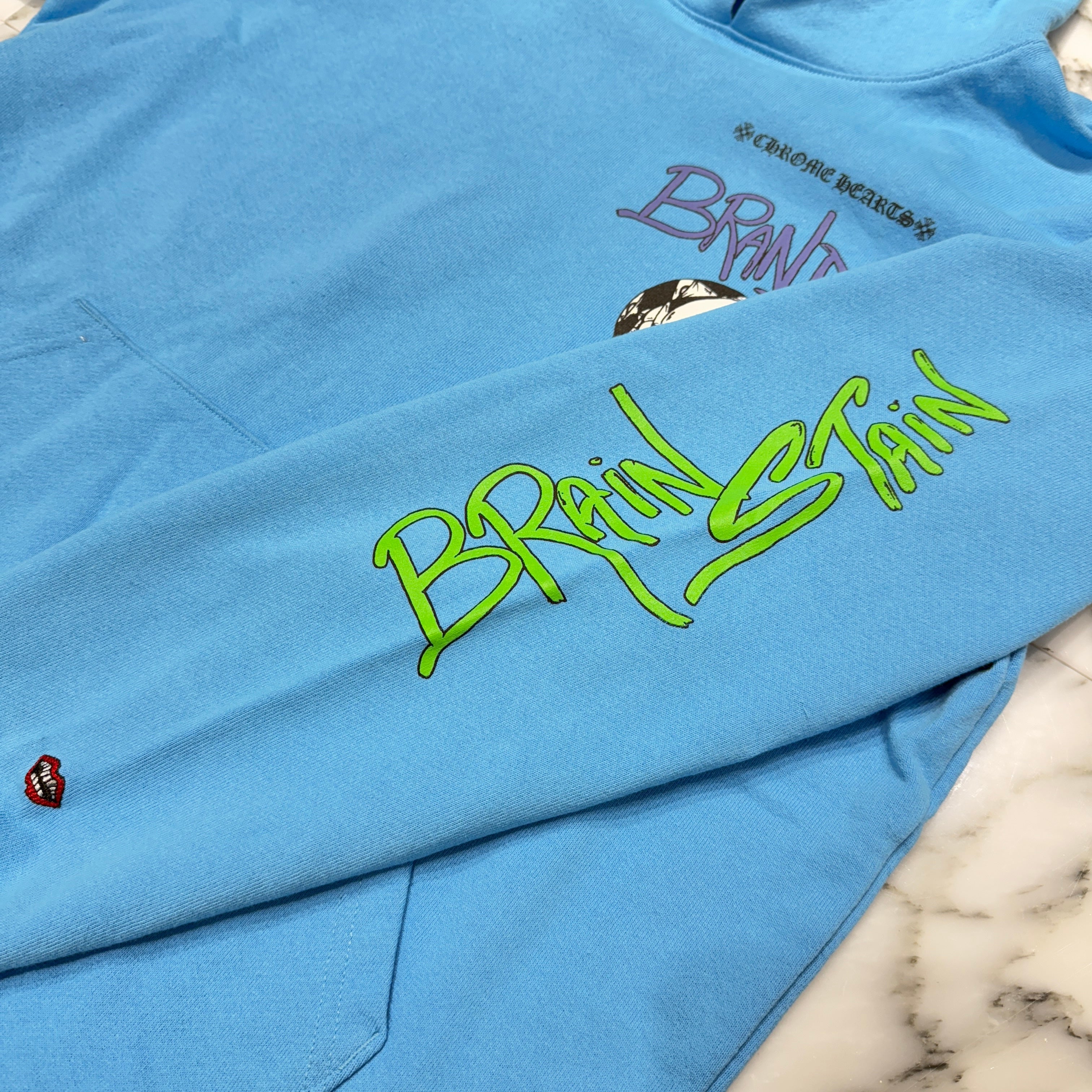 CHROME HEARTS×MATTY BOY 2024SS BRAIN NEW Pullover Hoodie Size XL