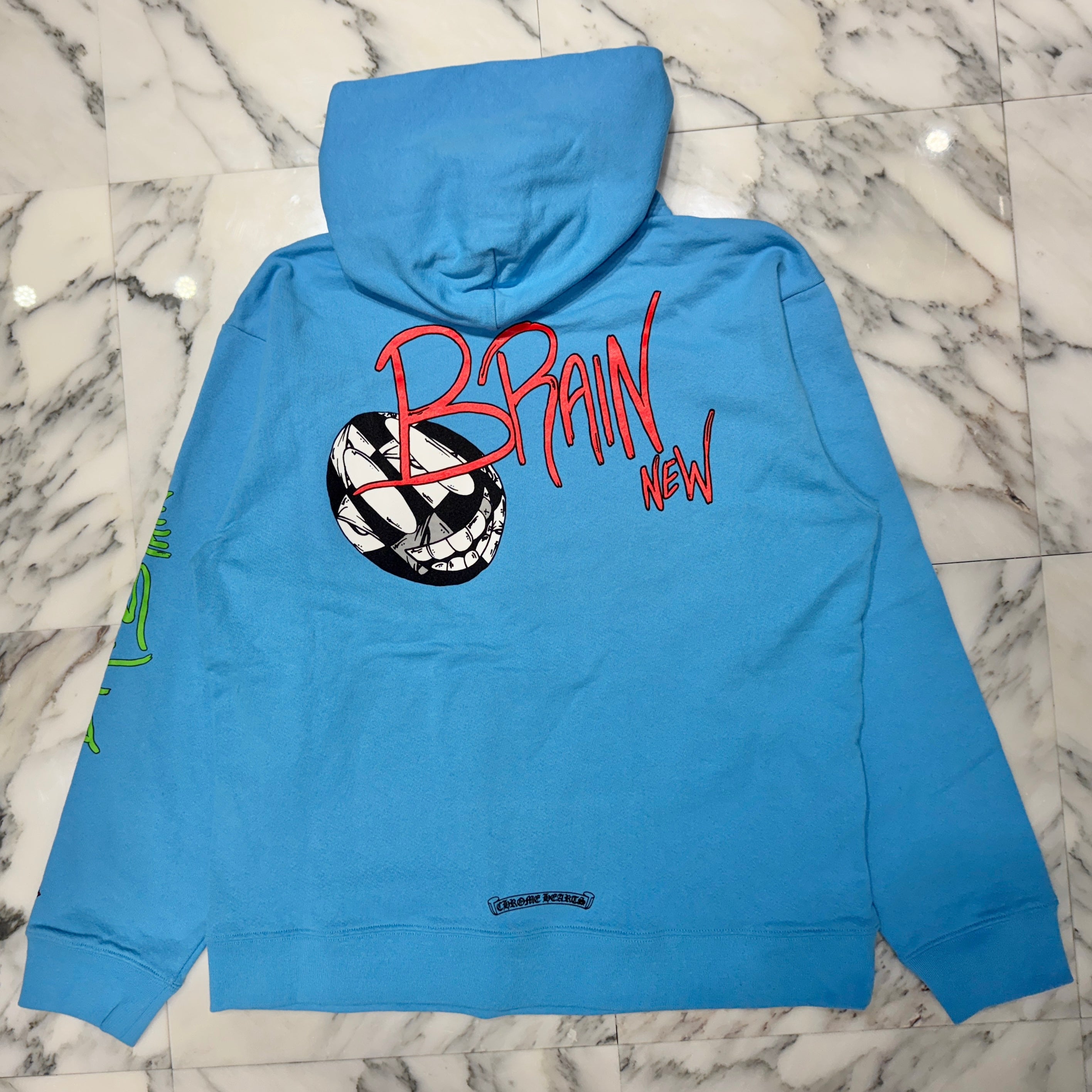 CHROME HEARTS×MATTY BOY 2024SS BRAIN NEW Pullover Hoodie Size XL