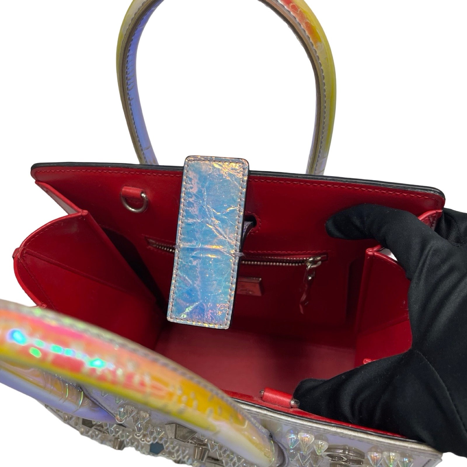 Christian Louboutin Paloma Medium Aurora Shoulder Handbag