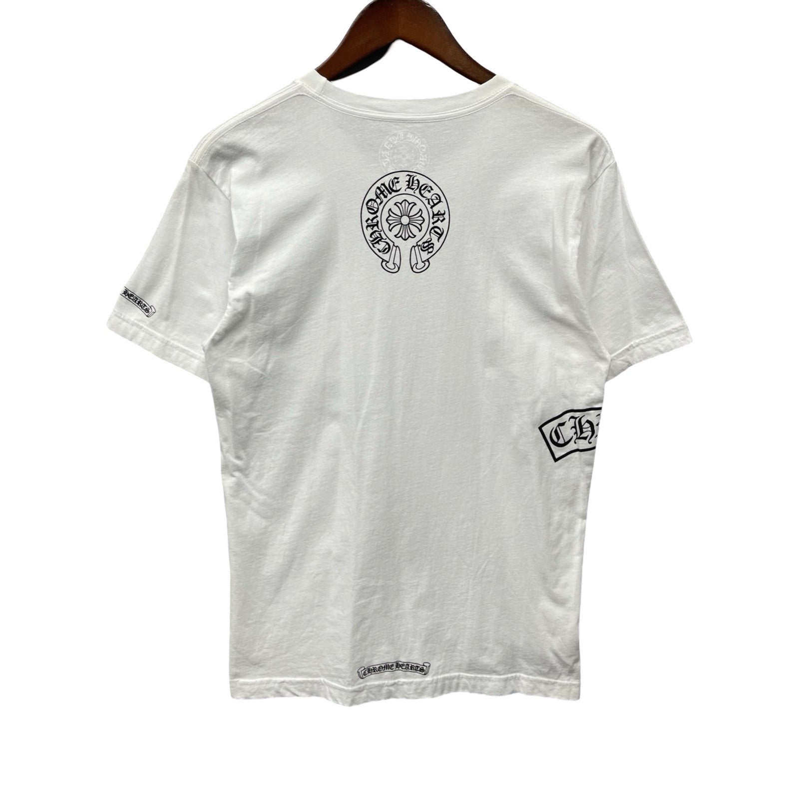 CHROME HEARTS Side Logo Horseshoe Tee Size M