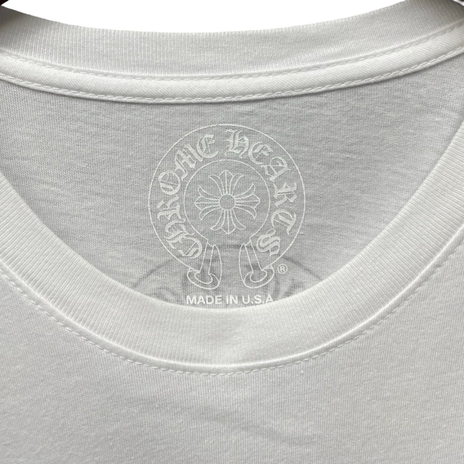 CHROME HEARTS Side Logo Horseshoe Tee Size M