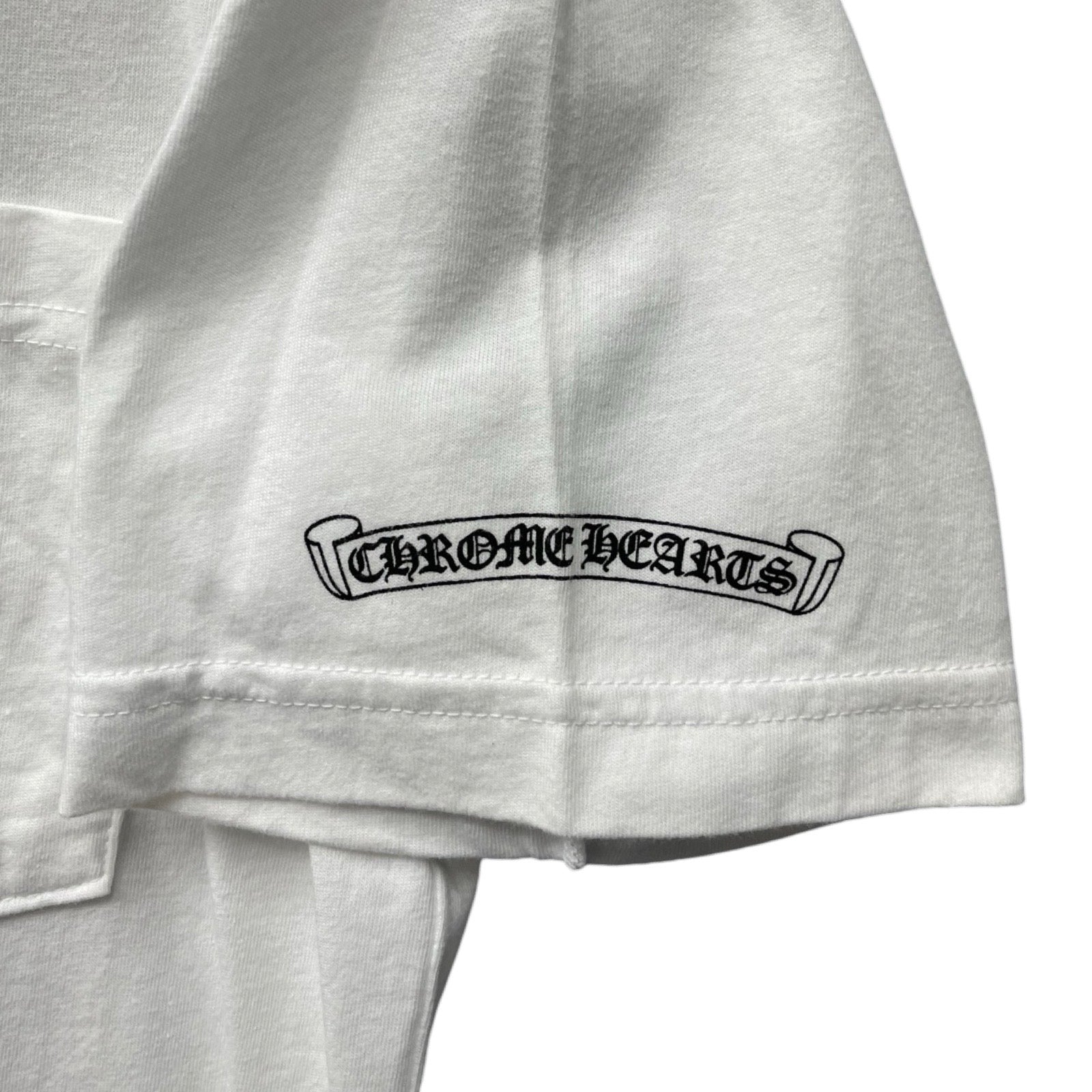 CHROME HEARTS Side Logo Horseshoe Tee Size M