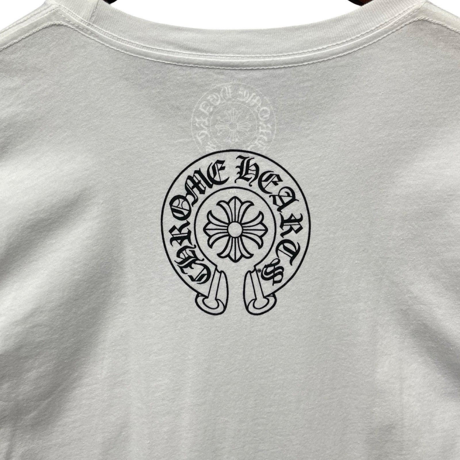 CHROME HEARTS Side Logo Horseshoe Tee Size M